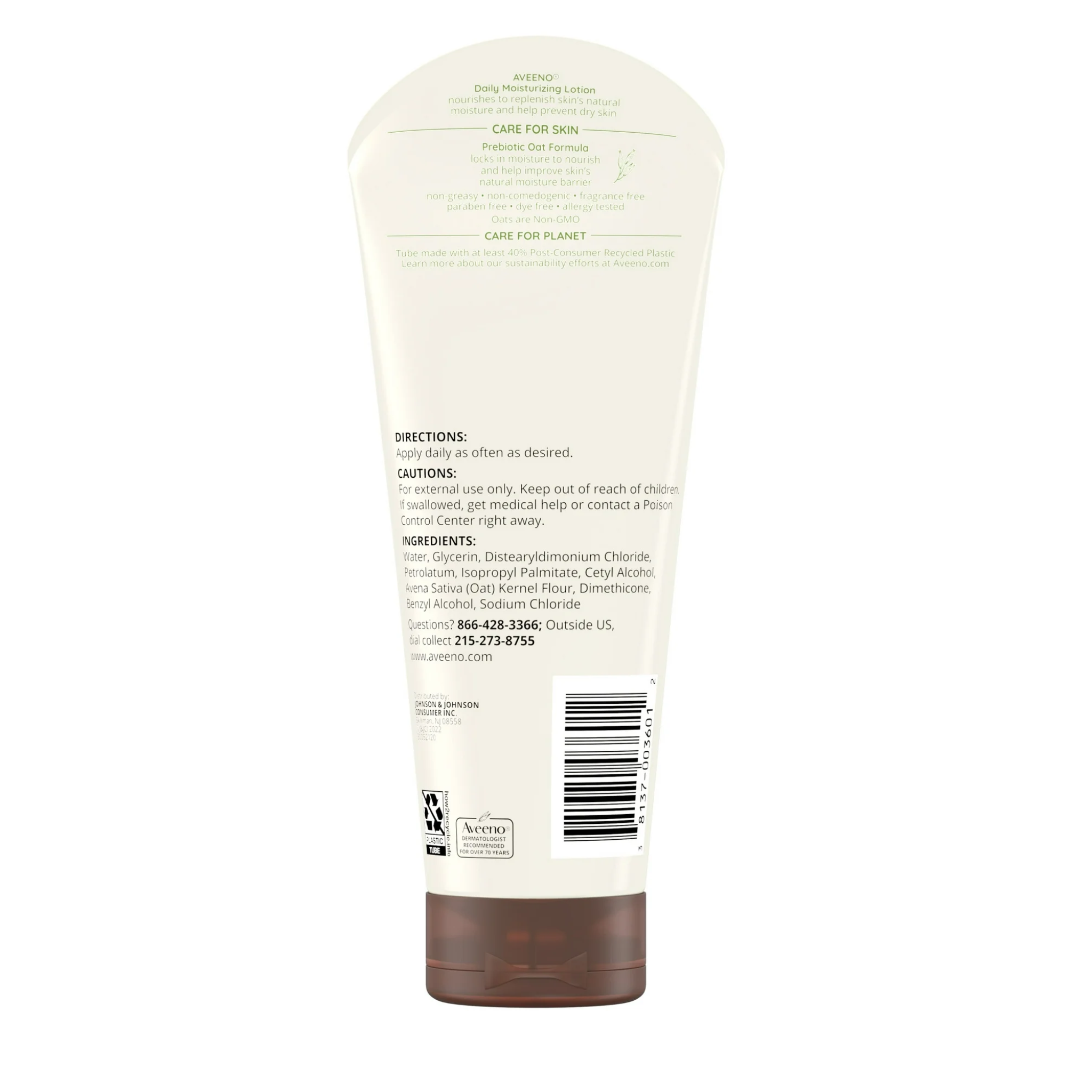 Aveeno®, Daily Moisturizing Body Lotion with Oat for Dry Skin, 8 fl oz - Pharmaful