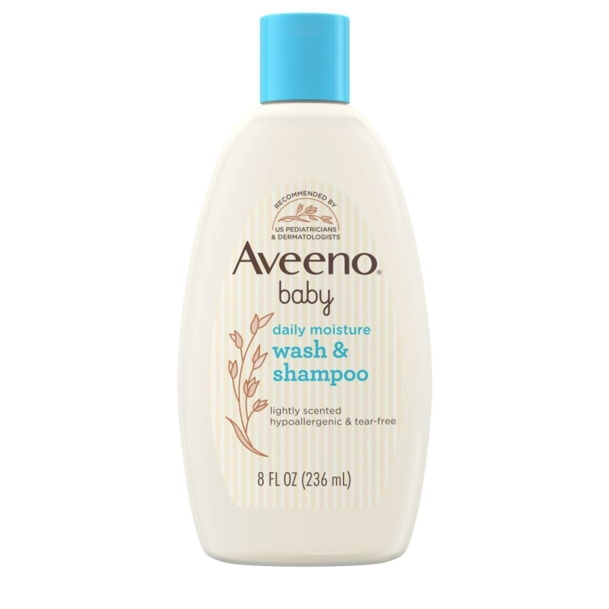 Aveeno Baby Daily Moisture Body Wash & Shampoo, Oat Extract, 8 fl. oz