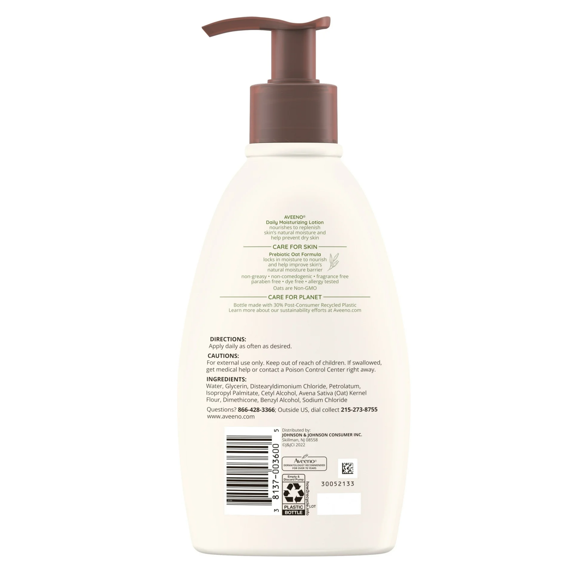 Aveeno®, Daily Moisturizing Body Lotion with Oat for Dry Skin, 12 fl oz - Pharmaful