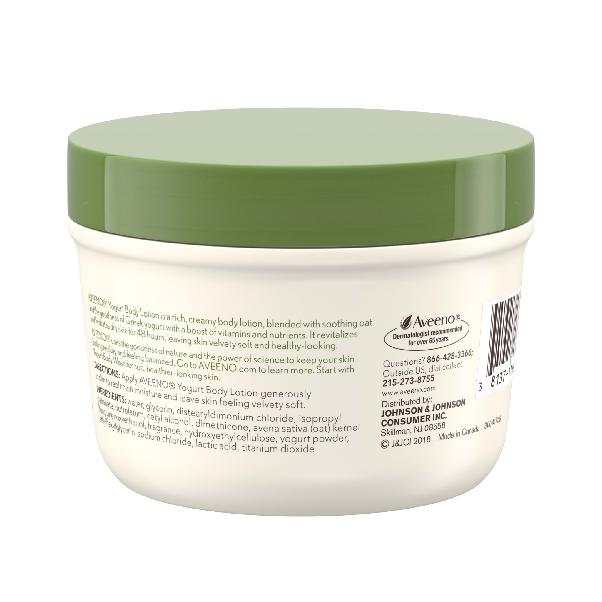 Aveeno, Active Naturals Daily Moisturizing Body Yogurt, Apricot & Honey for Soft, Hydrated Skin, 7 oz Jar - Pharmaful