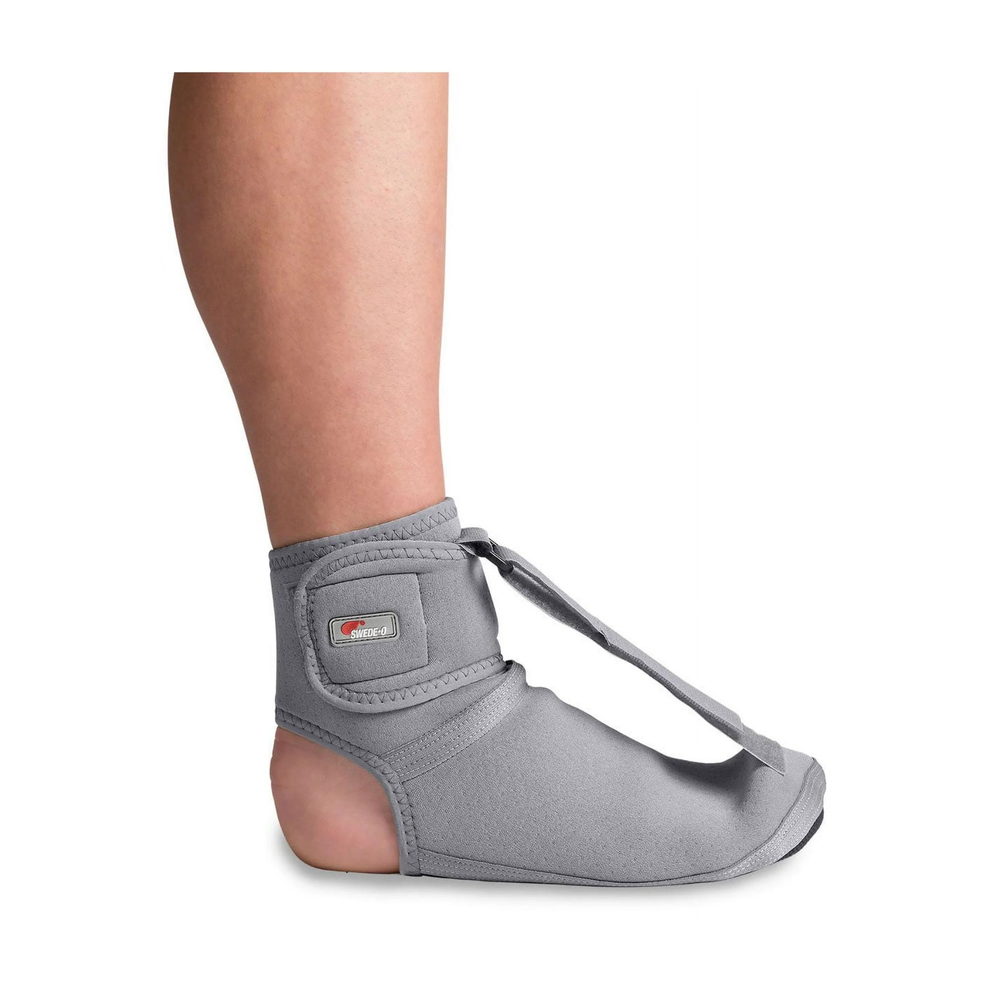 Swede-O, Thermal Vent Plantar DR Foot Brace, Supportive and Comfortable Night Splint, Medium, Gray
