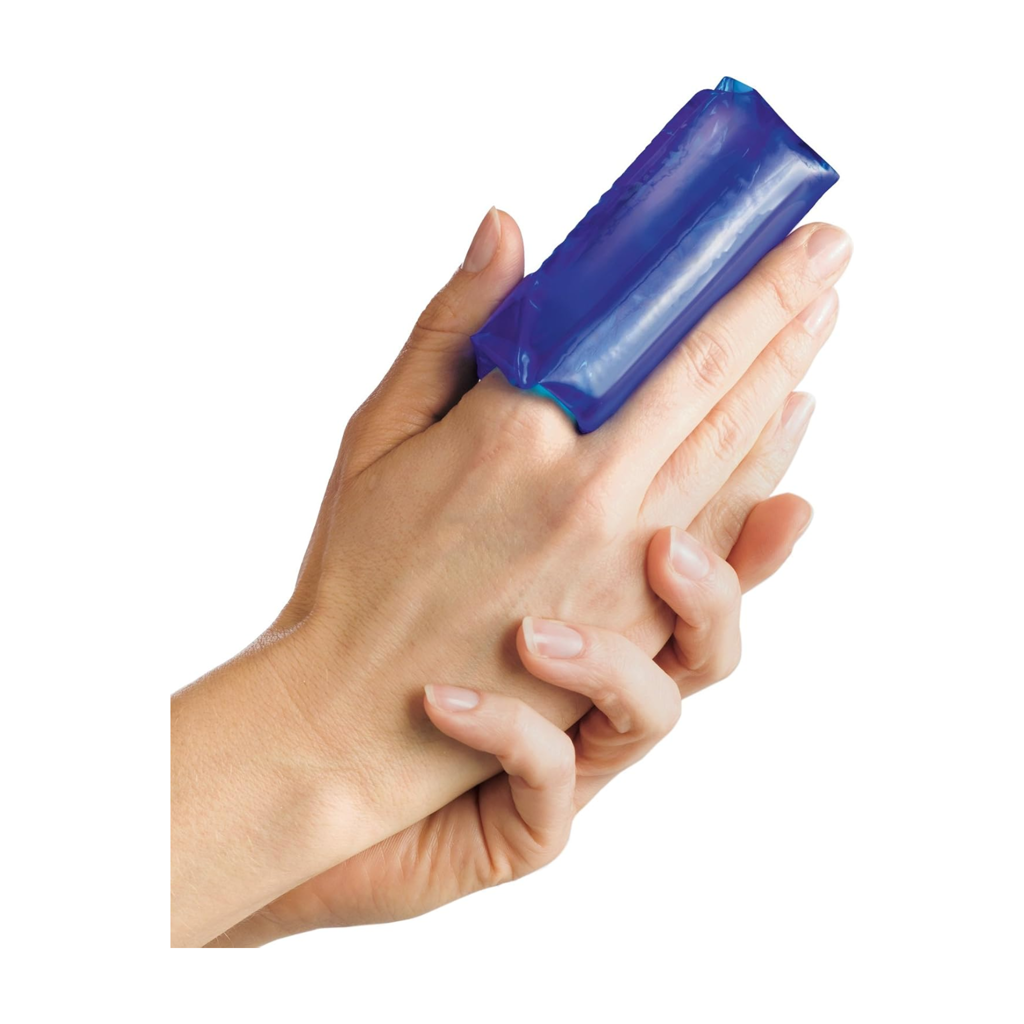Fast Freeze, Naturally Cool Cold Therapy Finger Compression Sleeve, One Size Fits Most