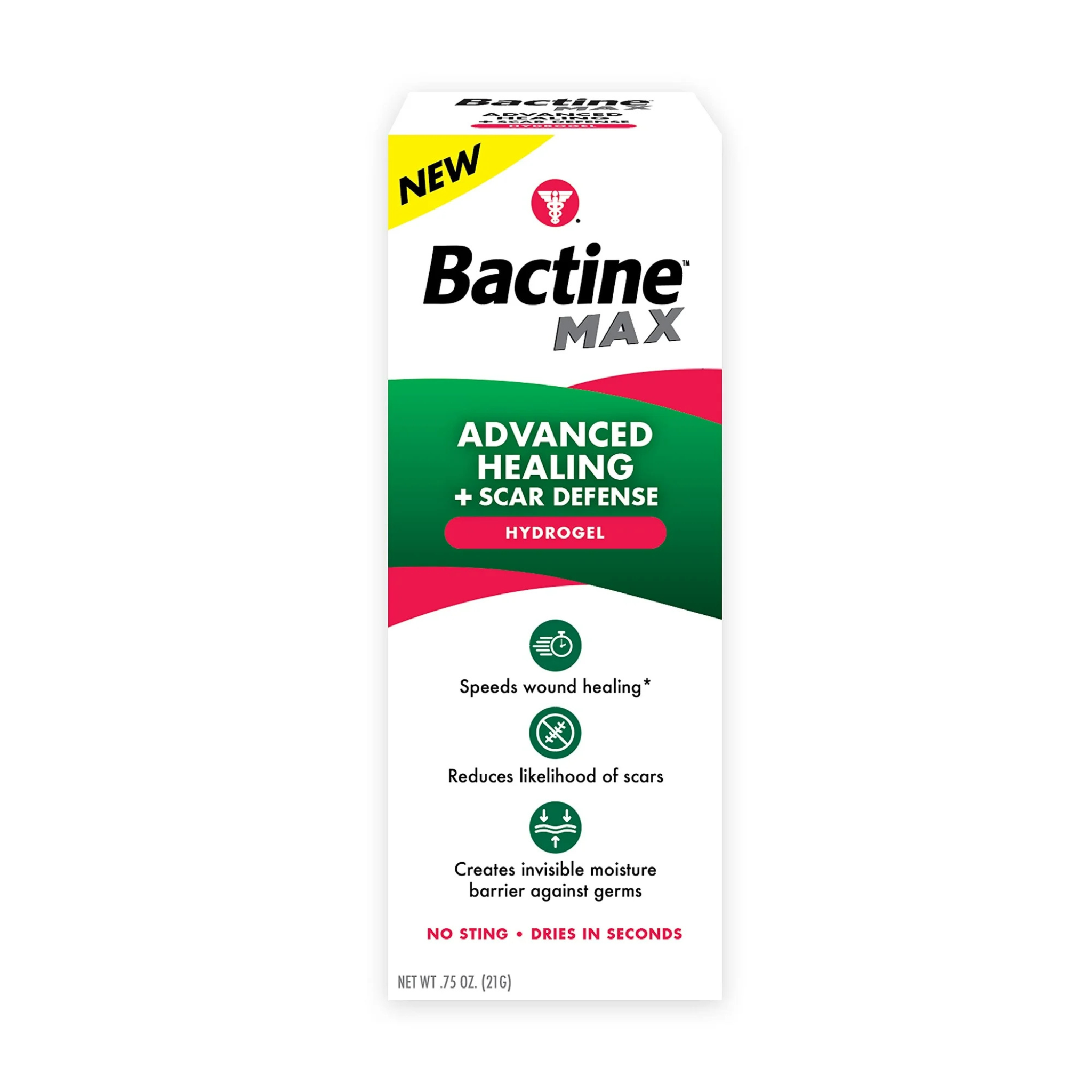 Bactine Max Advanced Healing + Scar Defense Hydrogel - .75 oz