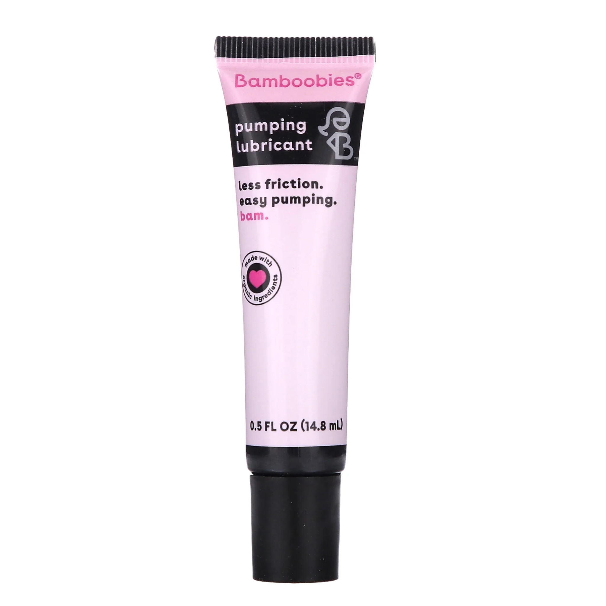 Bamboobies, Organic Breast Pump Lubricant & Nipple Cream, Lanolin-Free with Coconut Oil, 0.5 oz Tube - Pharmaful
