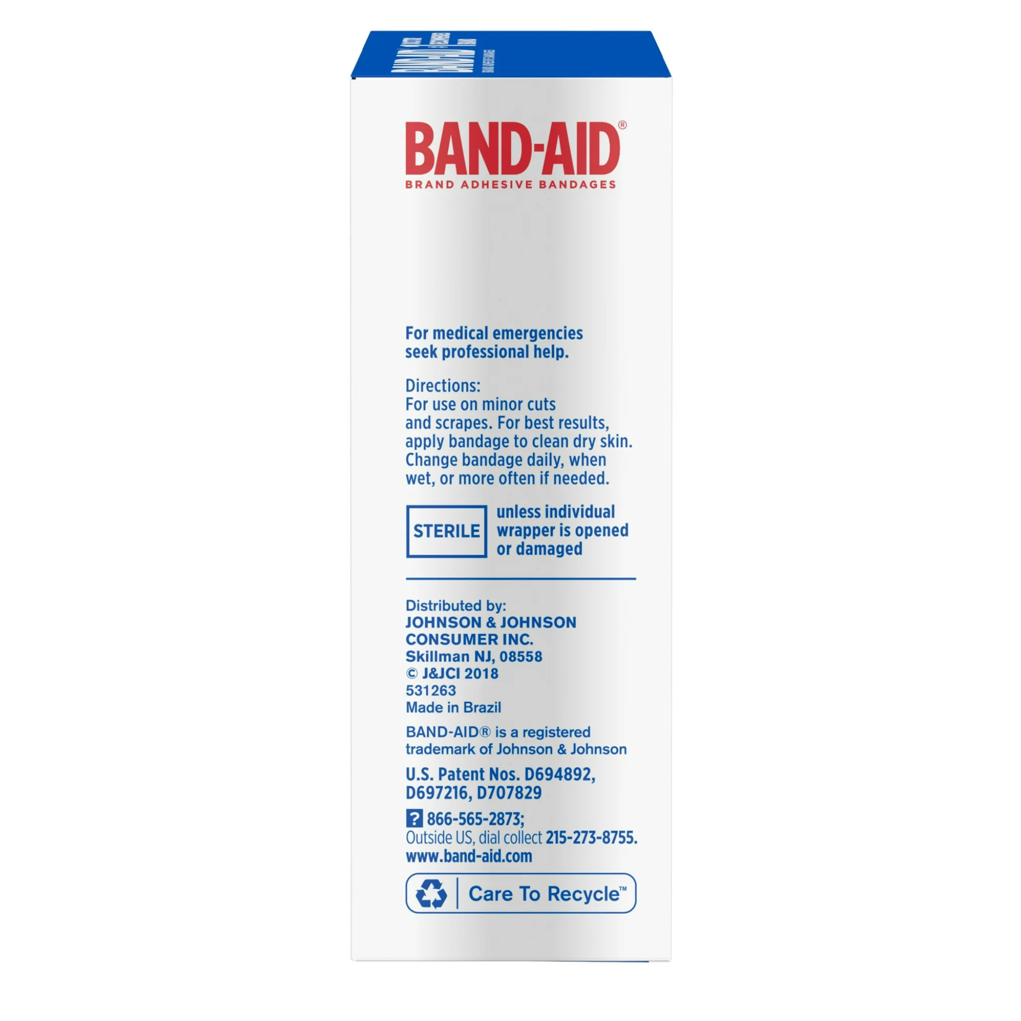 Band-Aid Brand Flexible Fabric Adhesive Bandages, Assorted, 30 Ct