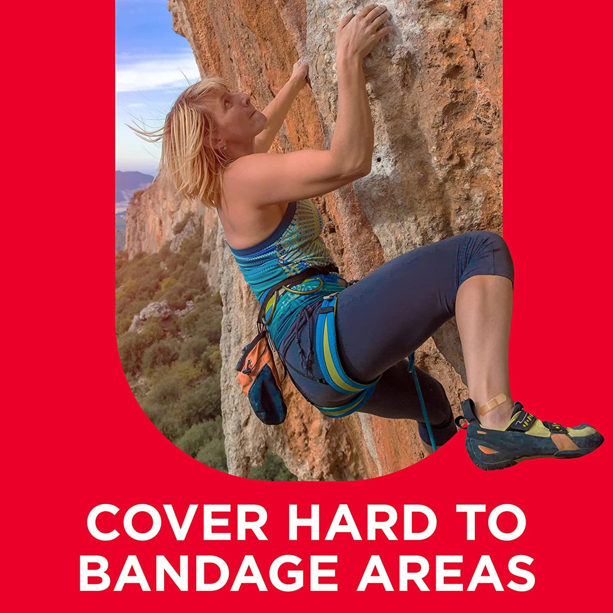Band-Aid Brand Hydro Seal Large Waterproof Adhesive Bandages for Wound Care and Blisters, 6 ct