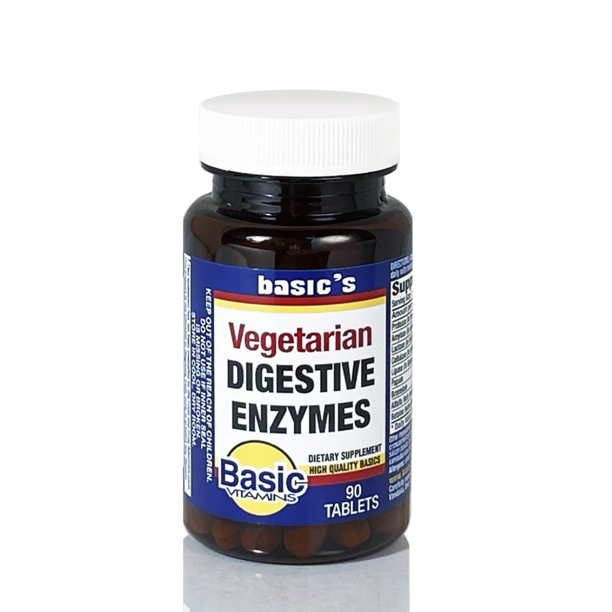 Basic Vitamins, Digestive Enzyme Complex, 90 tablets