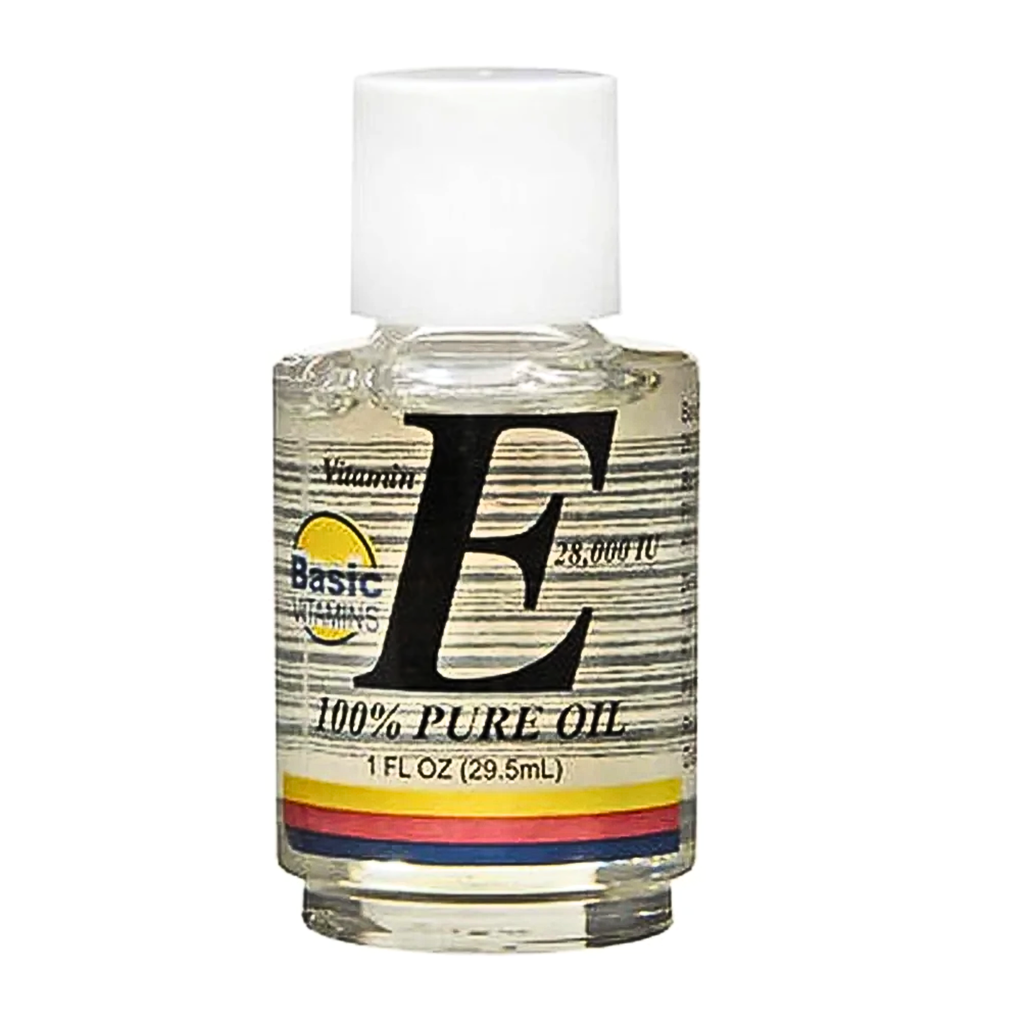 Basic Vitamins®, 100% Vitamin E Oil, 28,000 IU, Nourishing Skin Care, 1 fl oz - Pharmaful
