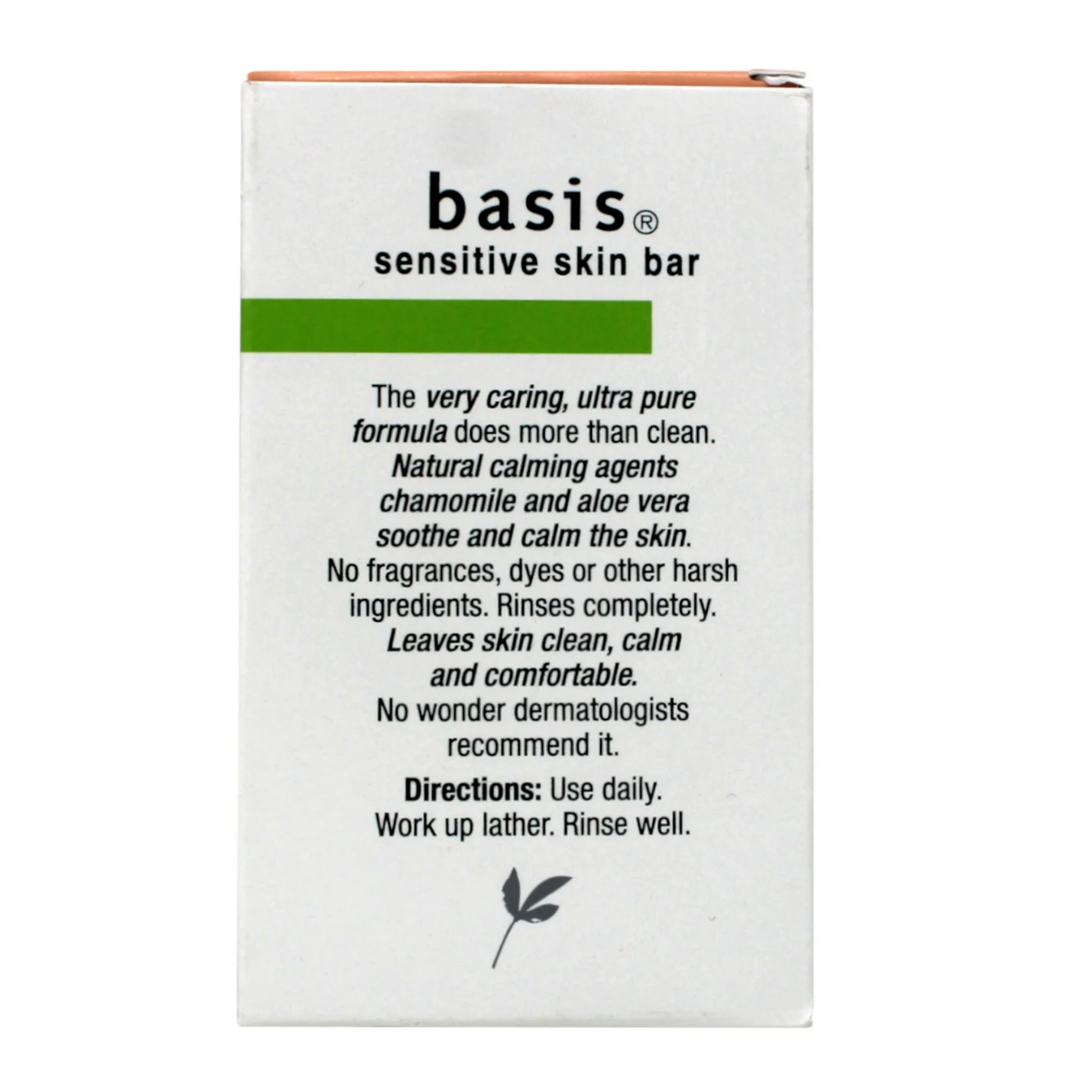 Basis, Sensitive Skin Bar Soap, Unscented and Gentle Cleansing for Sensitive Skin, 4 oz Bar