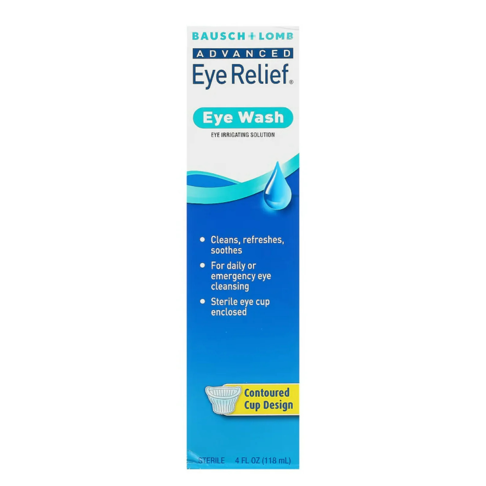 Bausch & Lomb Advanced Eye Relief Eye Wash 4 fl oz Each