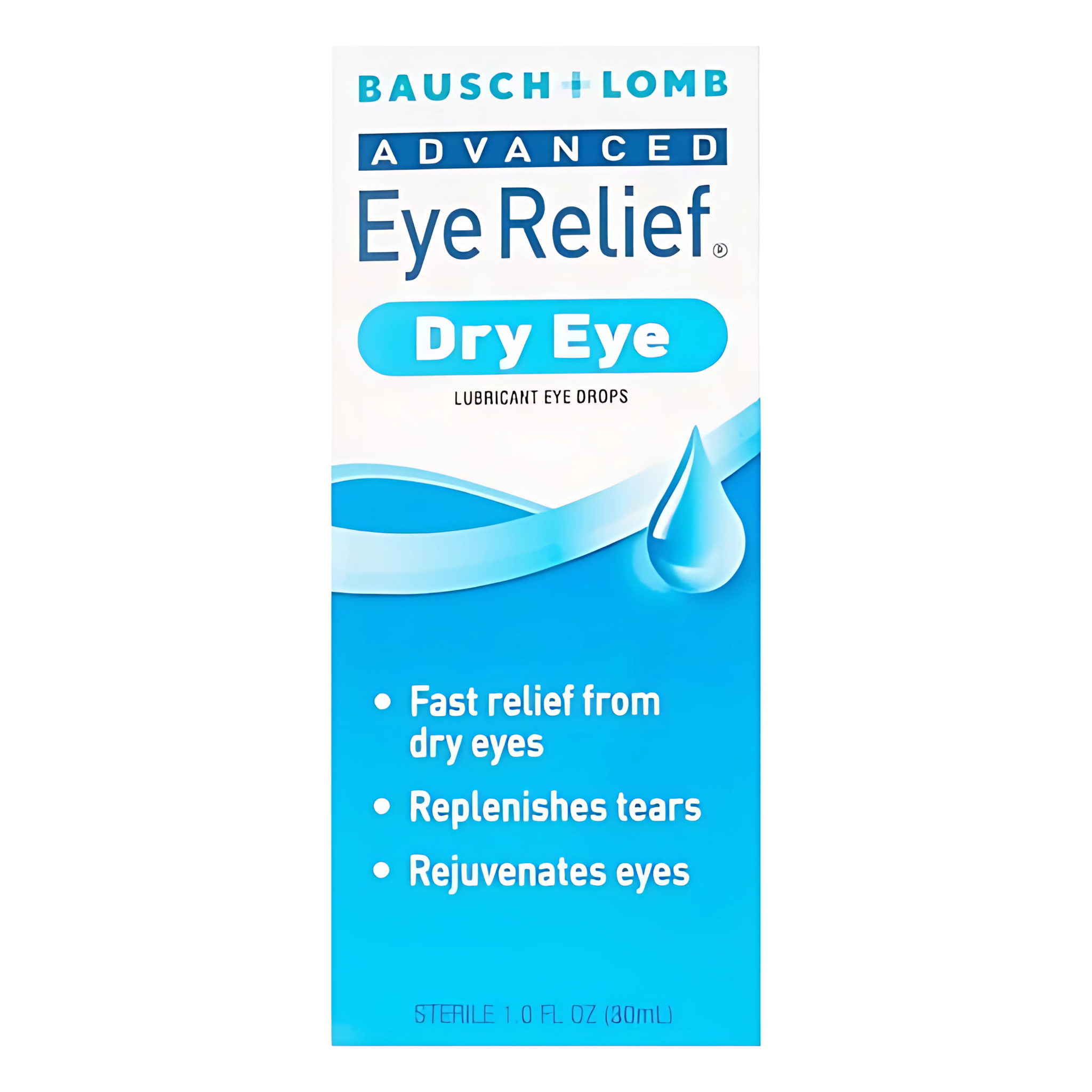 Bausch & Lomb Advanced Eye Relief, Dry Eye Lubricant Eye Drops (30ml)