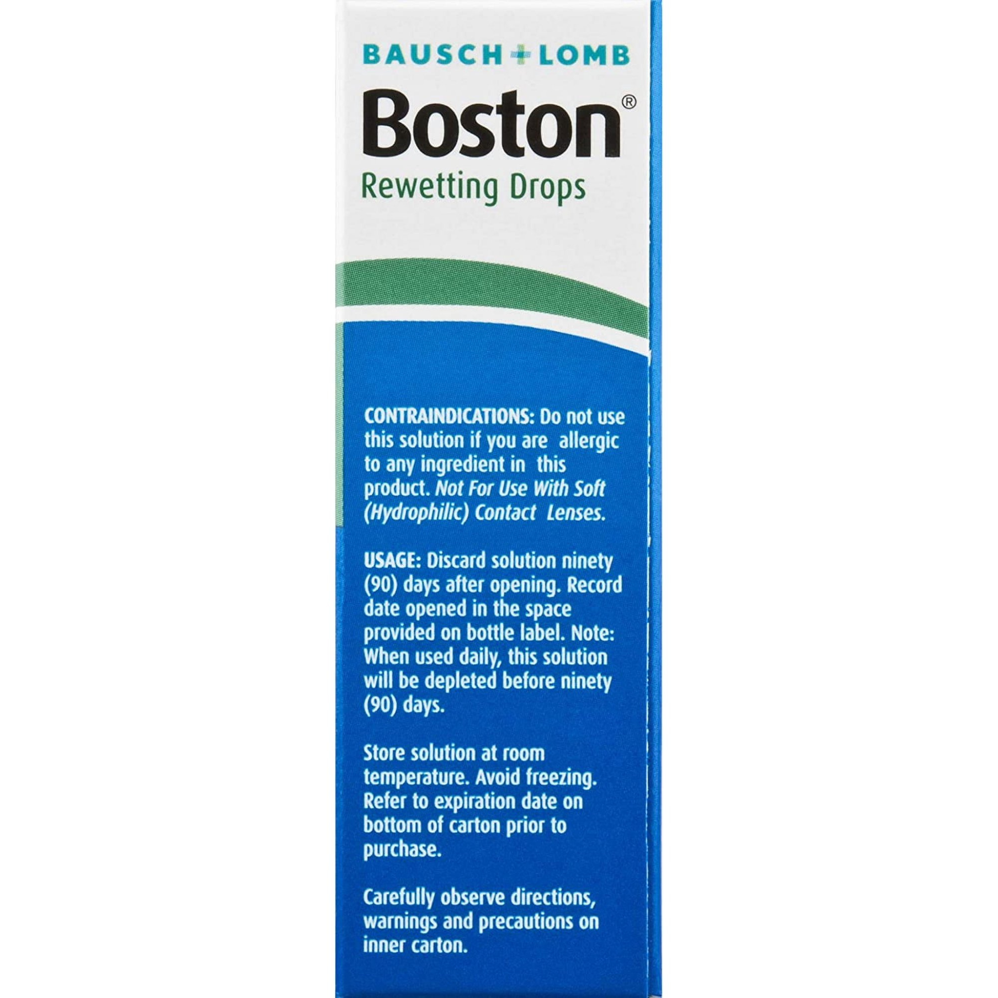 Bausch & Lomb Boston Rewetting Drops 10 mL