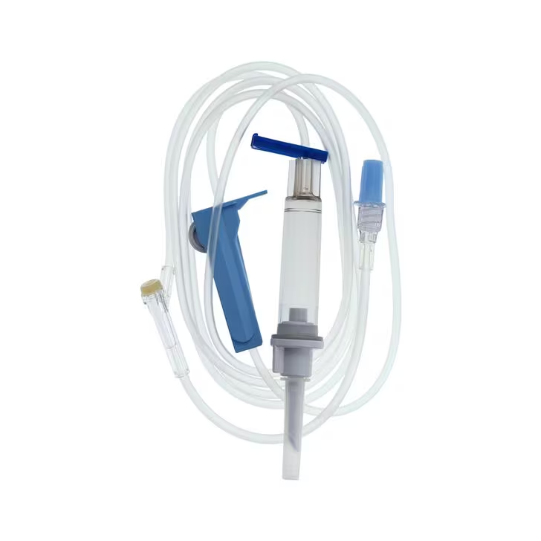Baxter, IV Solution Set, 10 Drops/mL, 76" Tubing with Interlink Injection Site & 6" Male Luer Lock Adapter, 1 Each