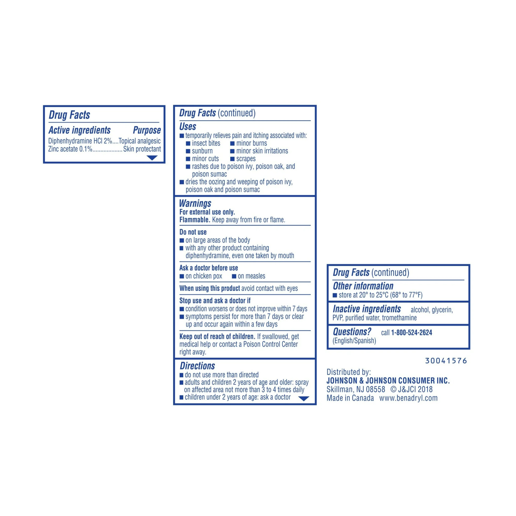 Benadryl, Extra Strength Anti-Itch Cooling Spray, Fast Acting Relief for Skin Irritation, Travel Size, 2 fl. oz