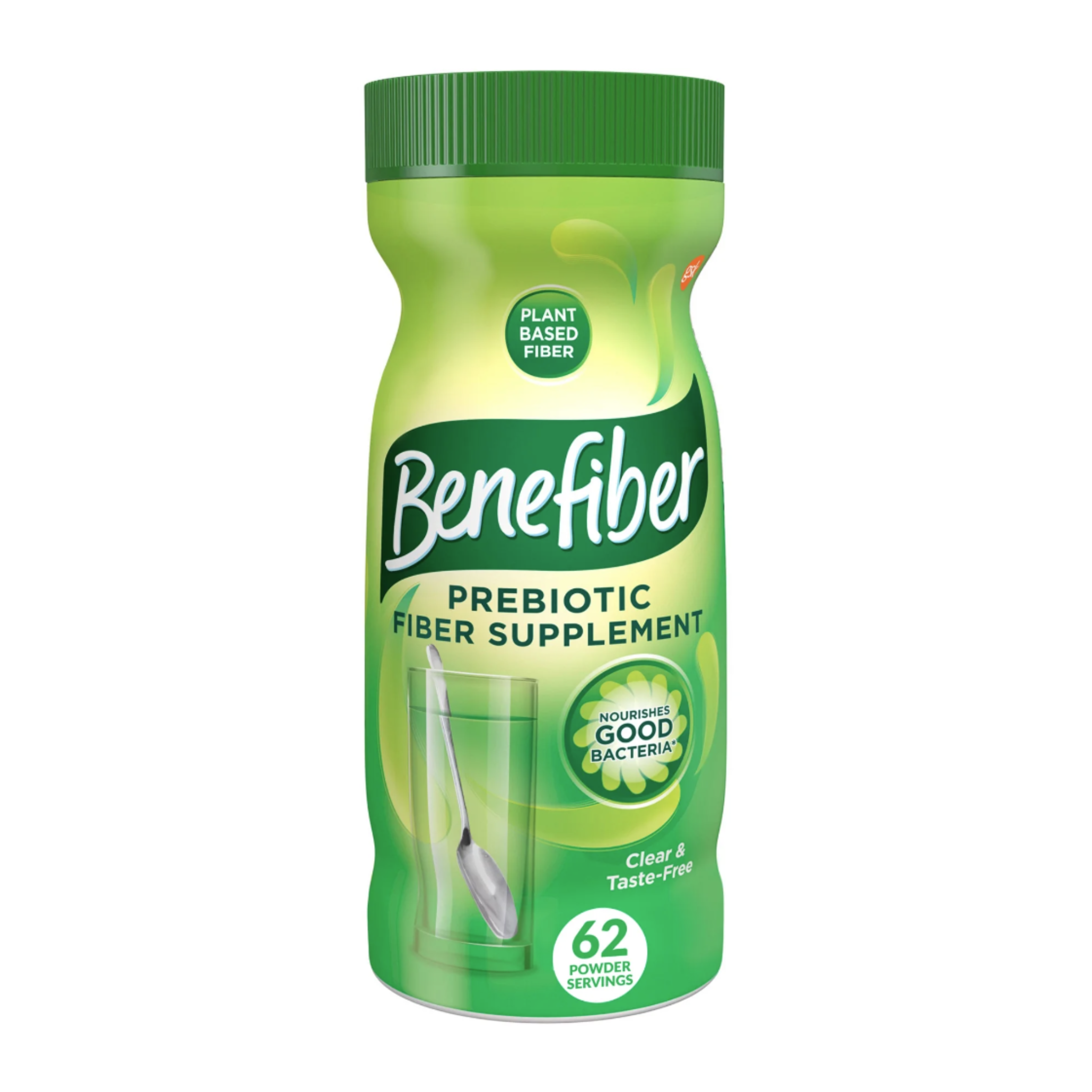 Benefiber Daily Prebiotic Fiber Powder for Digestive Health, Unflavored - 62 Servings (8.7 Ounces)