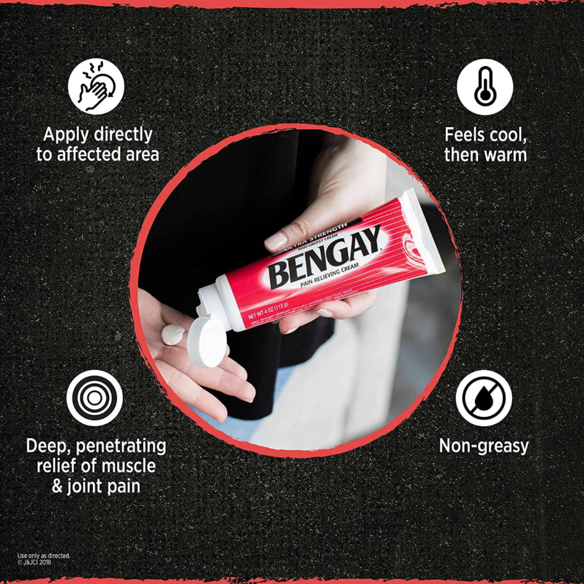 Bengay Ultra Strength,  4 oz - Pharmaful
