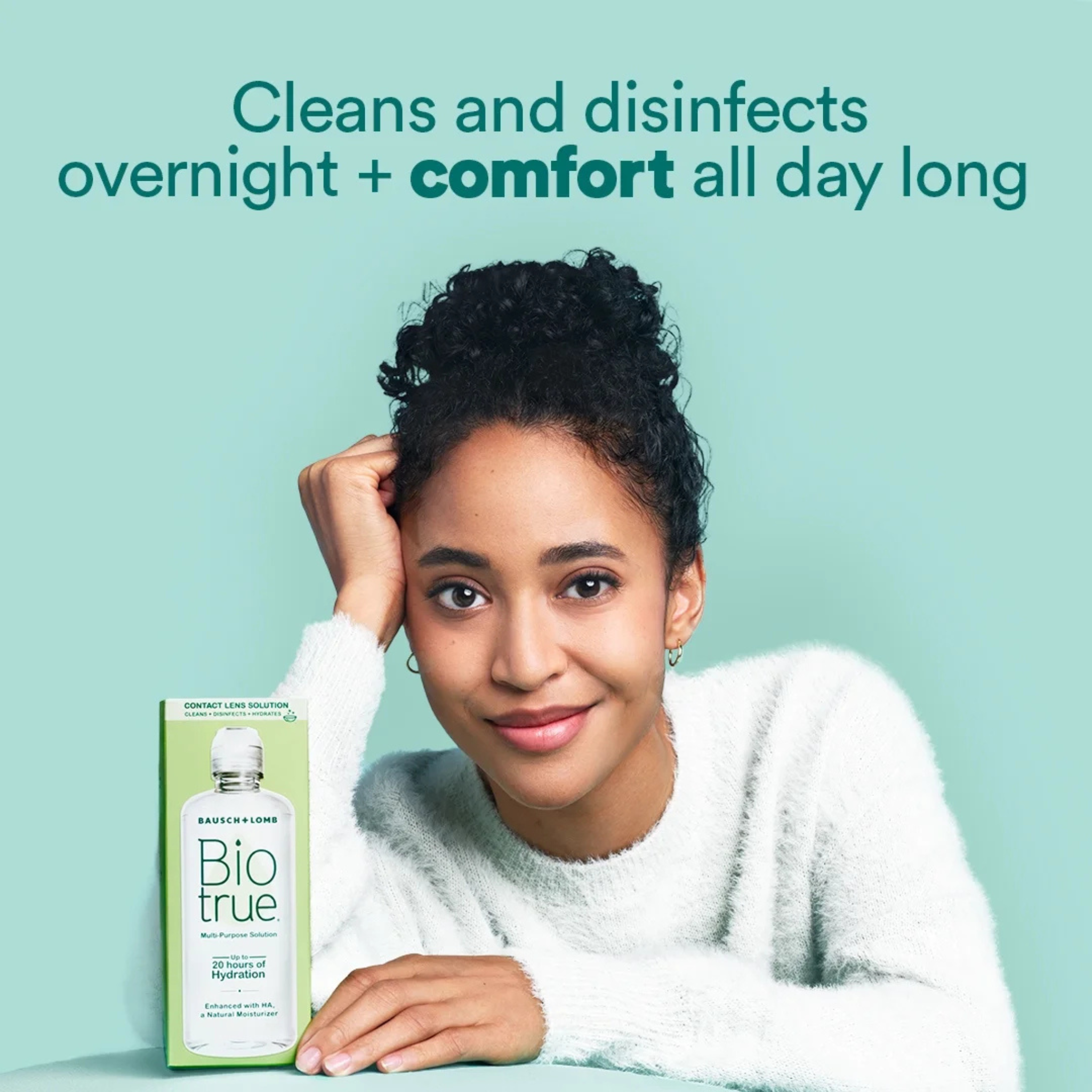 Biotrue Multi-Purpose Contact Lens Solution–from Bausch + Lomb– 10 fl oz (296 mL) Bottle