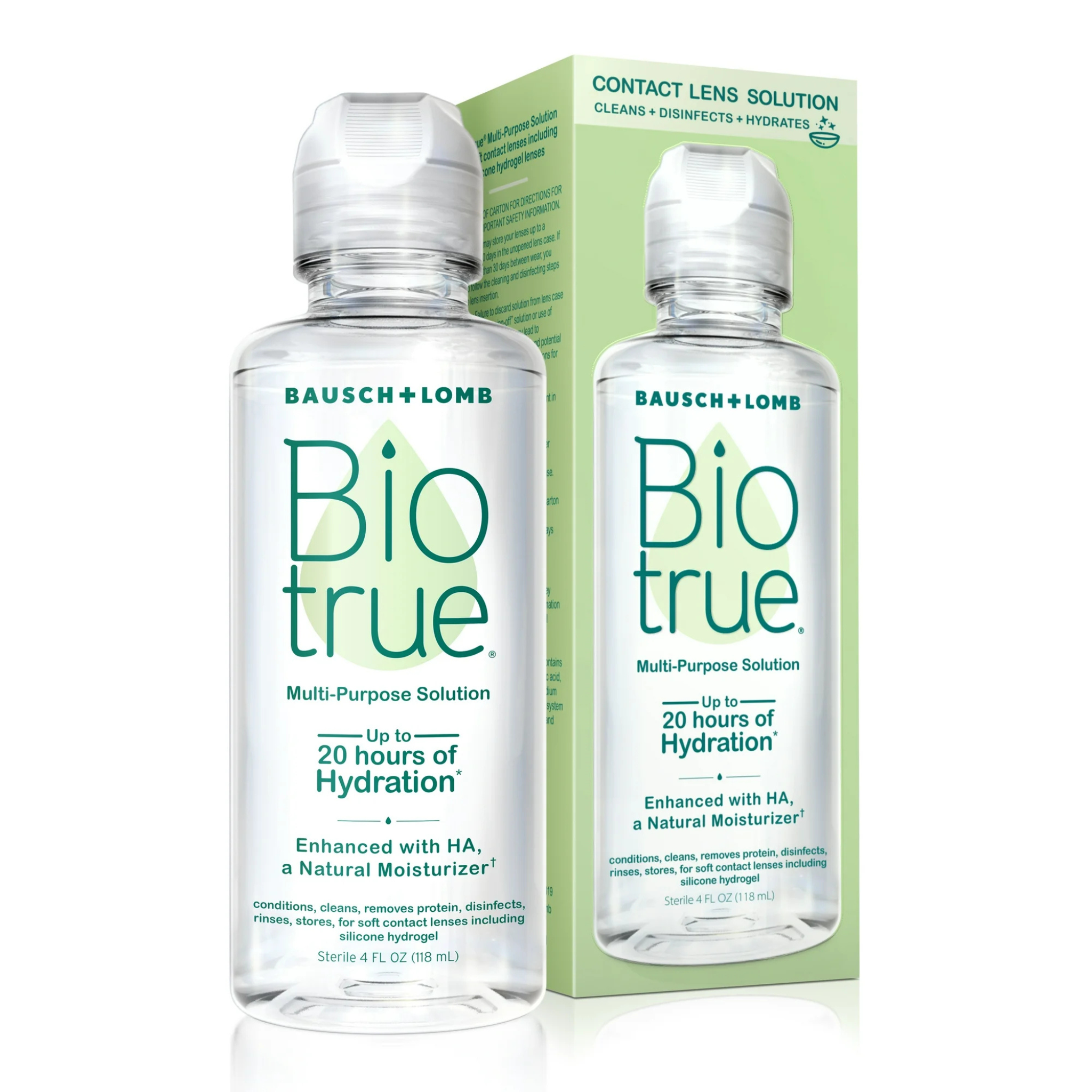 Biotrue Multi-Purpose Contact Lens Solution–from Bausch + Lomb– 4 fl oz (118 mL) Bottle