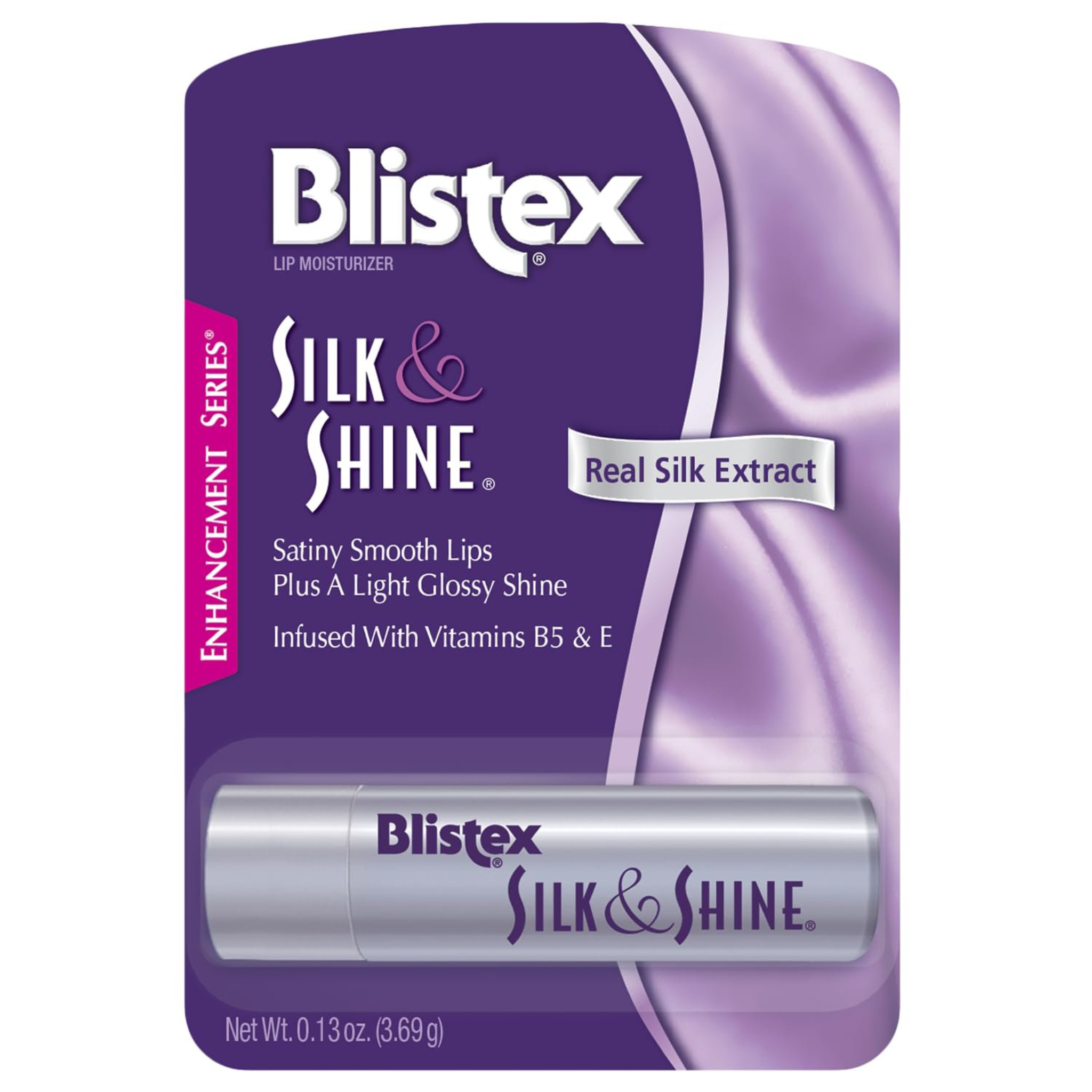 Blistex Silk & Shine Lip Balm, 0.13 Ounce Tube