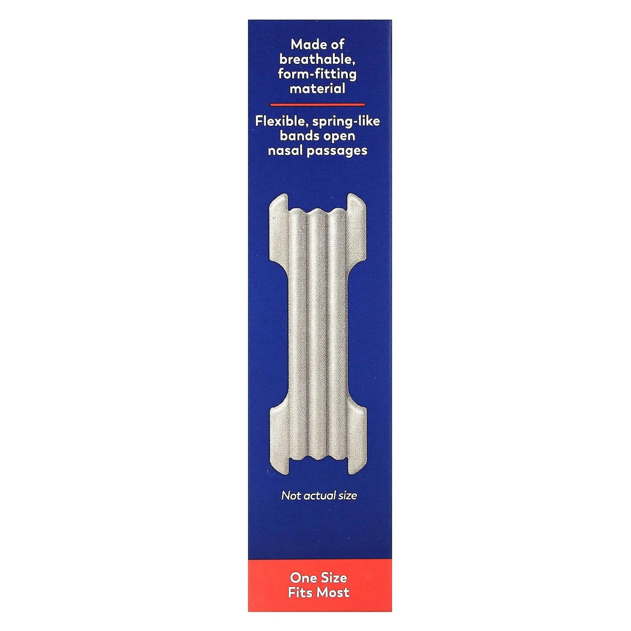 Breathe Right Nasal Strips, Extra Strength, Tan Nasal Strips, Help Stop Snoring, Drug-Free Snoring Solution & Instant Nasal Congestion Relief Caused by Colds & Allergies, 26 Ct.