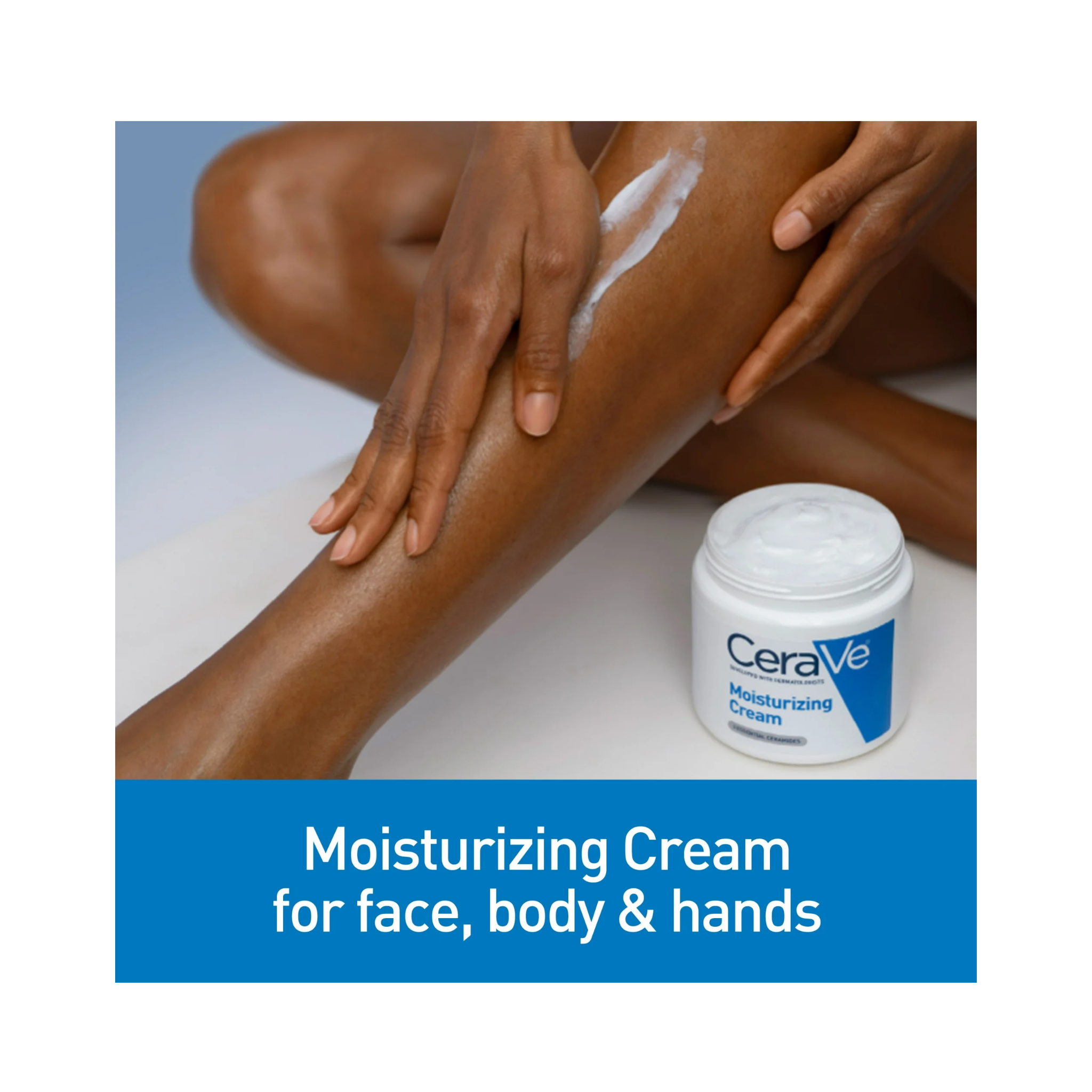 CeraVe®, Moisturizing Cream, Face & Body Moisturizer for Normal to Very Dry Skin, 16 oz - Pharmaful