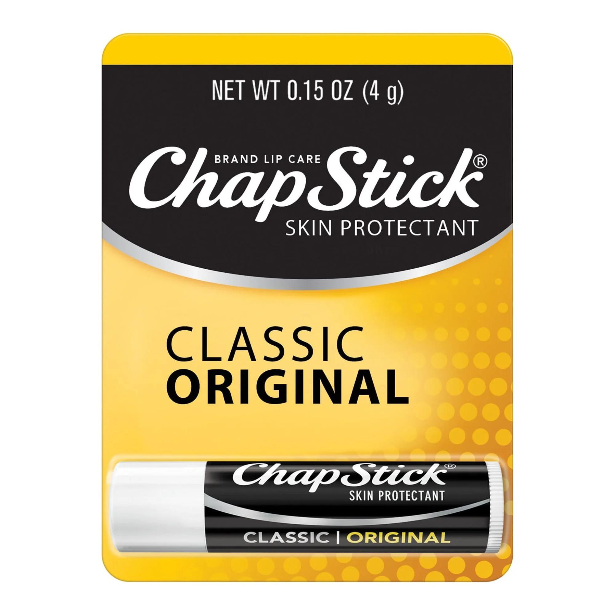 ChapStick Classic Original Lip Balm Tubes - 0.15 Oz