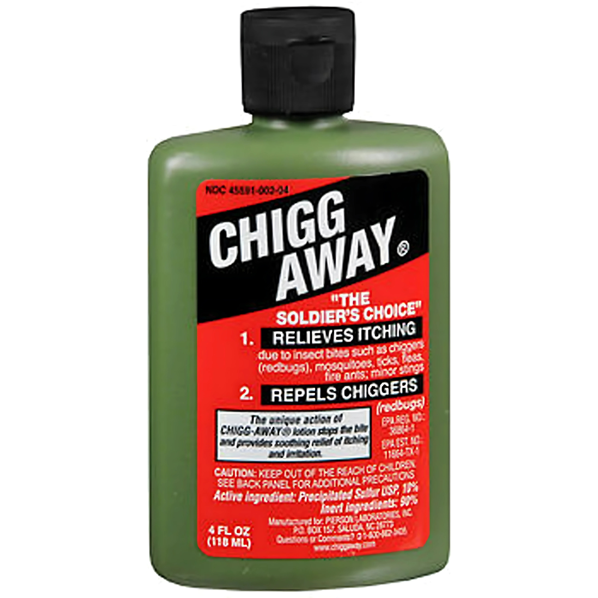 Chigg Away, Fast-Acting Insect Repellent Lotion, Effective Protection Against Chiggers and Other Bugs, 4 fl oz