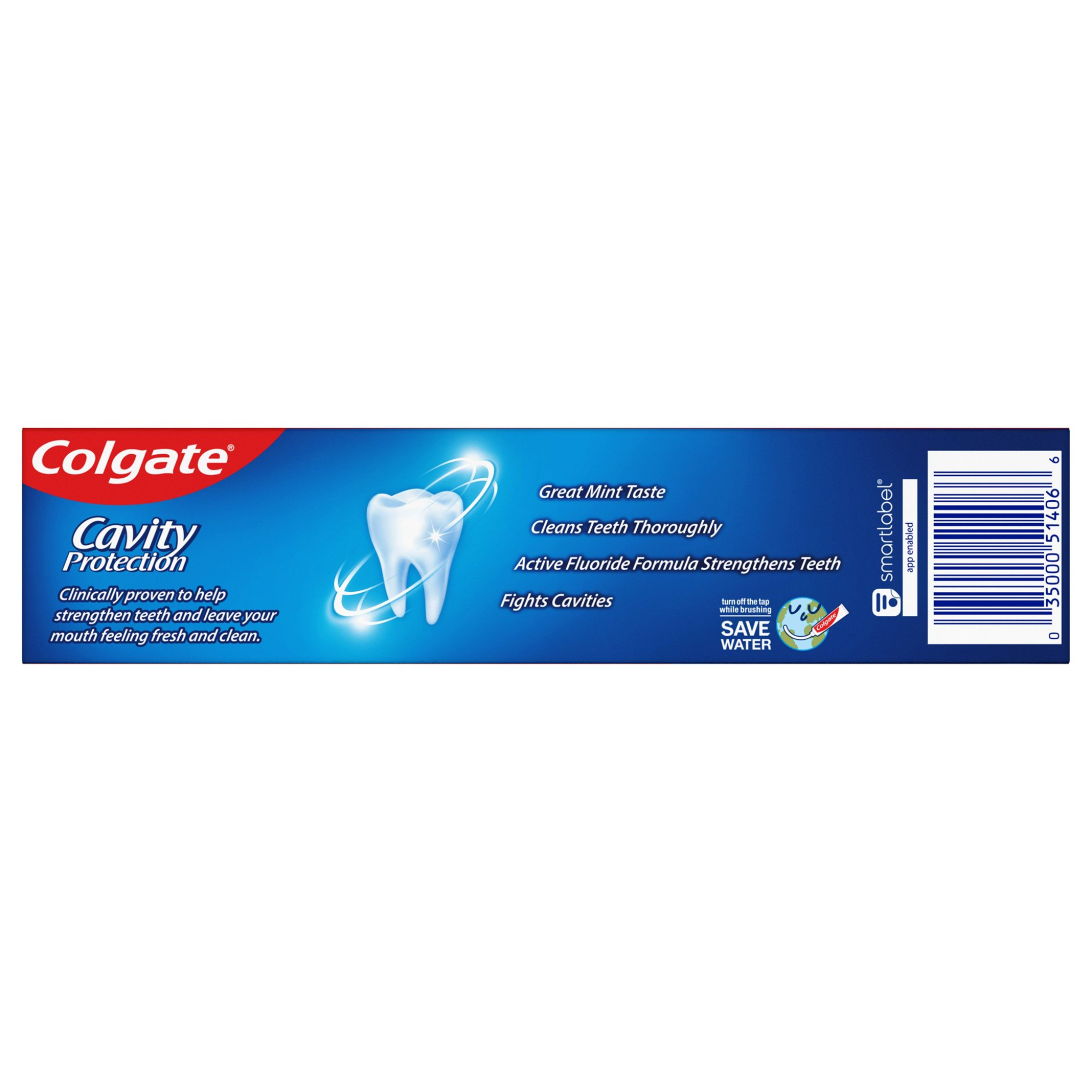 Colgate, Cavity Protection Anticavity Toothpaste, Helps Prevent Cavities and Strengthen Enamel, 4 oz