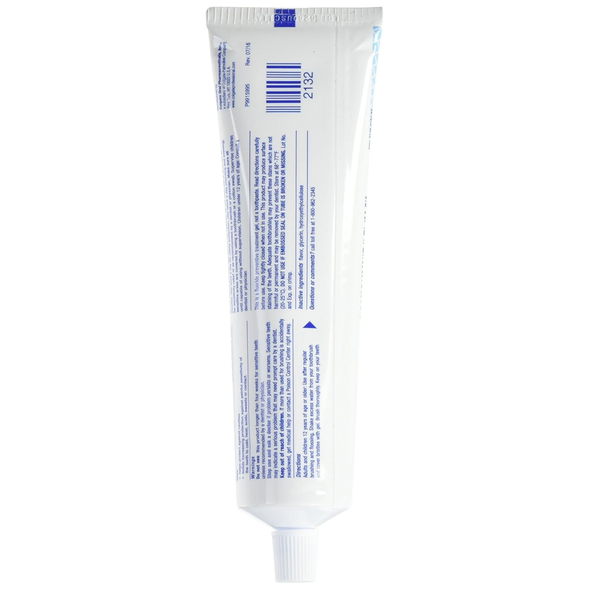 Colgate, Gel-Kam Fluoride Preventive Treatment Gel, Mint Flavor, Cavity Protection, 4.30 Ounce Tube - Pharmaful
