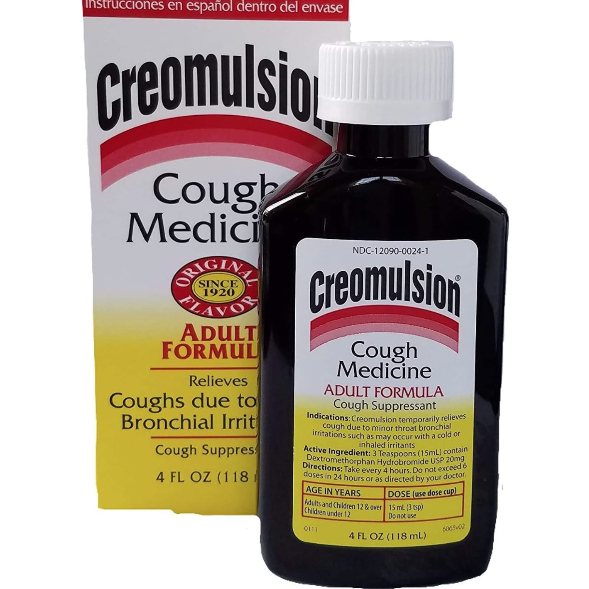 Creomulsion Adult Cough Medicine, 4 Ounce