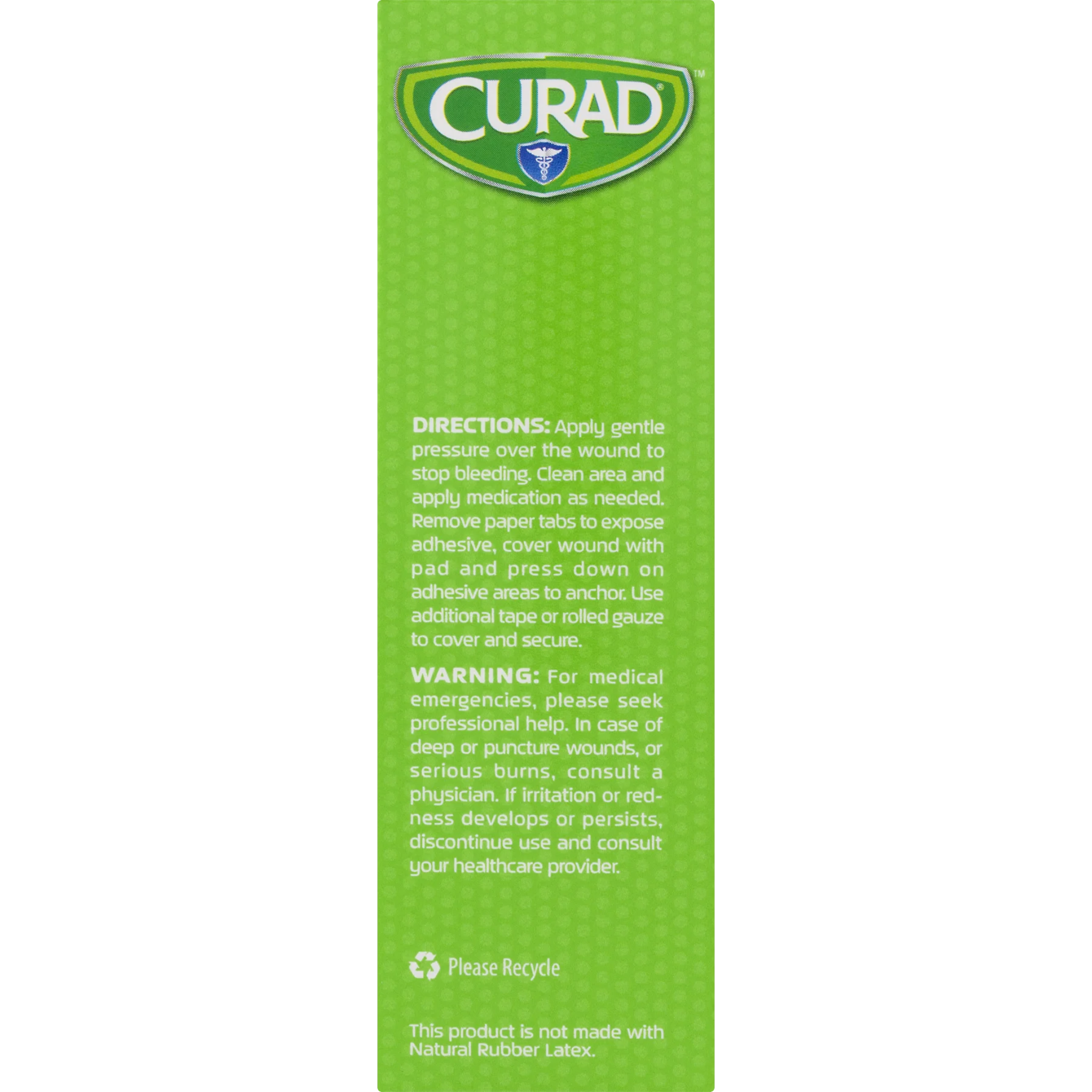 CURAD Non-Stick Pads, 2 Inches X 3 Inches with Adhesive Tabs, 10 Count