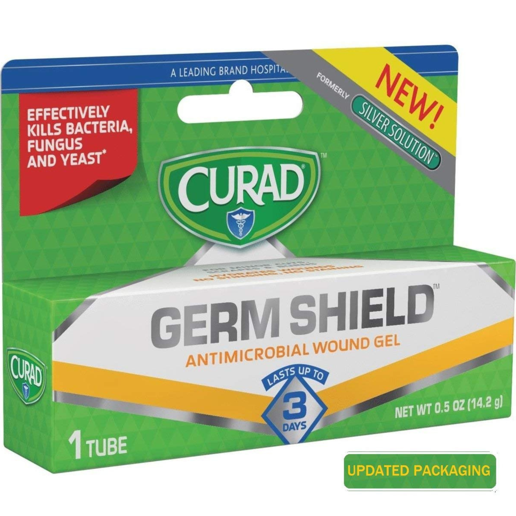 Curad Silver Solution Antimicrobial Gel .5 oz