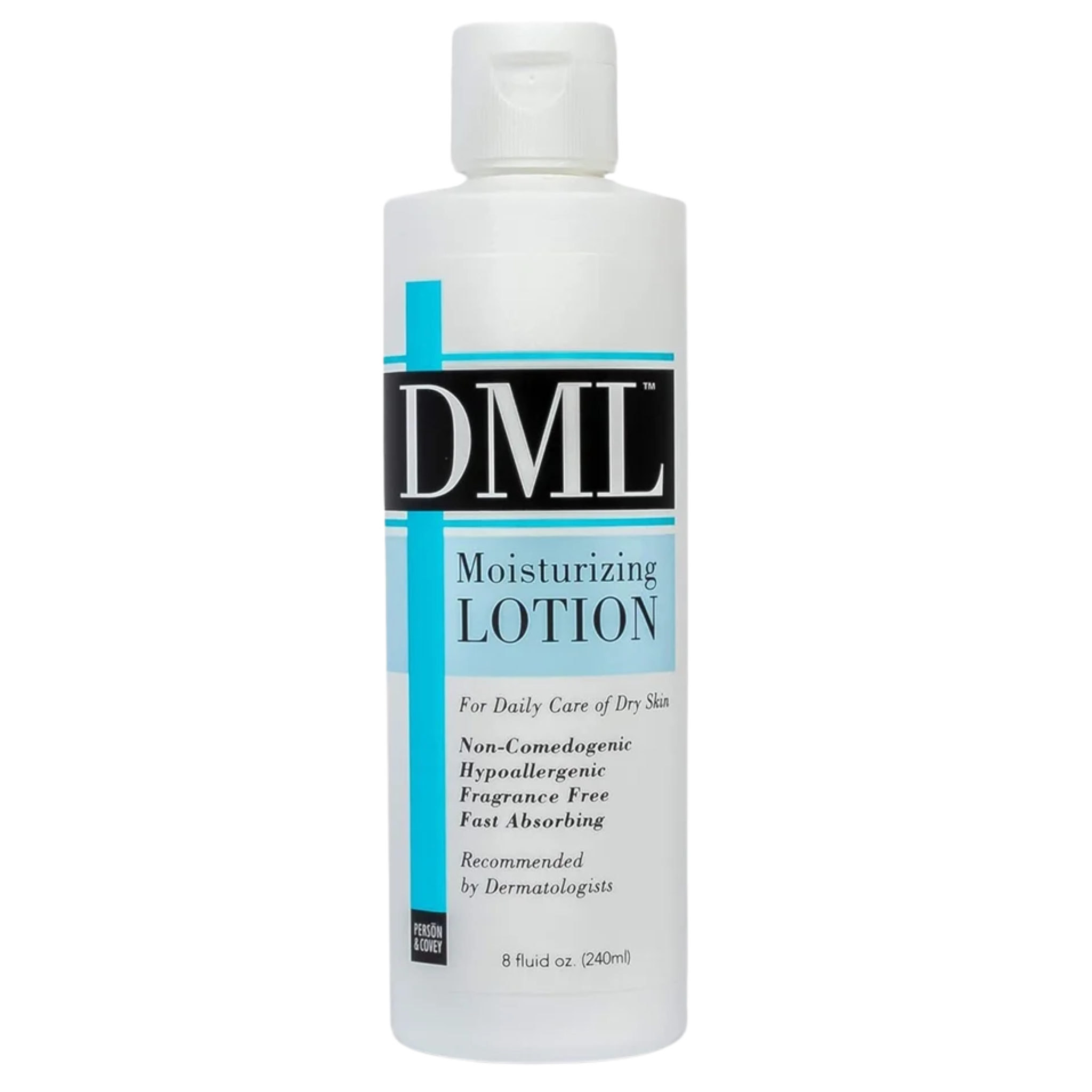 DML, Moisturizing Lotion, Lightweight Hydration for Dry & Sensitive Skin, 8 fl oz Bottle