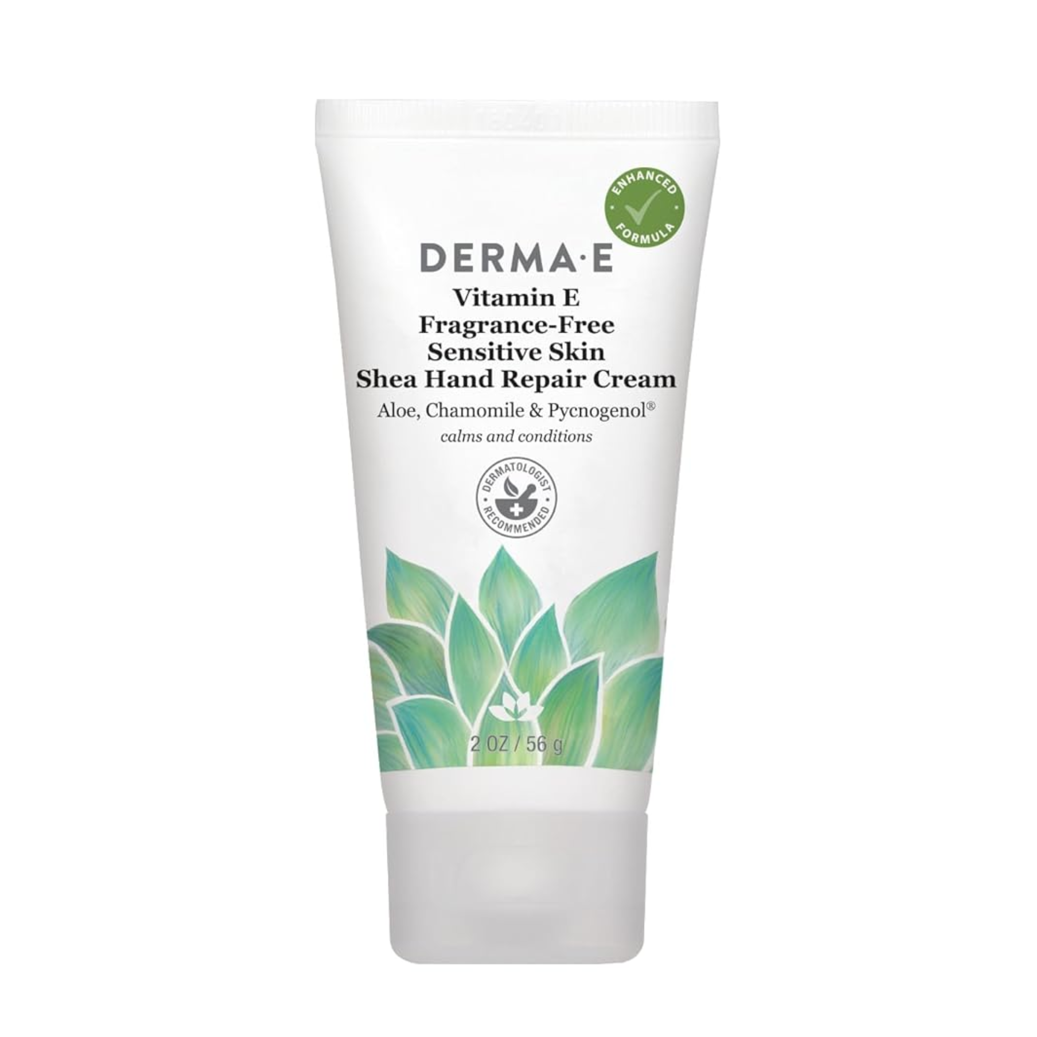 Derma E, Vitamin E Hand Repair Cream, Fragrance-Free and Gentle, Soothing Shea Formula for Sensitive Skin, 2 oz, Pack of 6