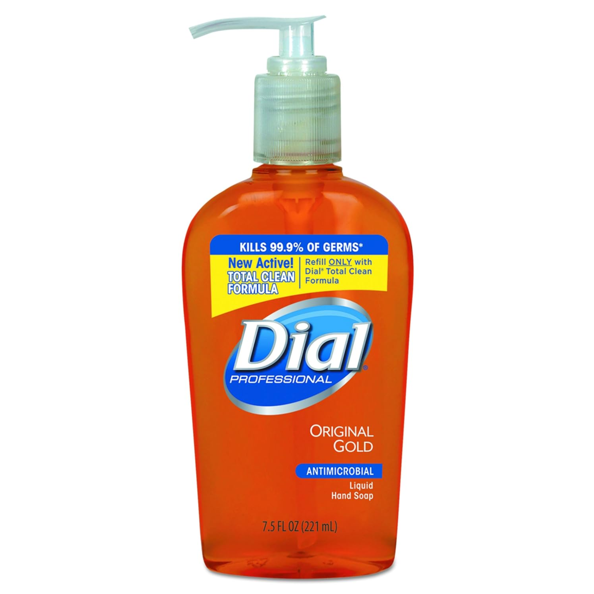 Gold, Antimicrobial Hand Soap, Floral Fragrance, Kills 99.9% of Germs, 7.5oz Pump Bottle - Pharmaful