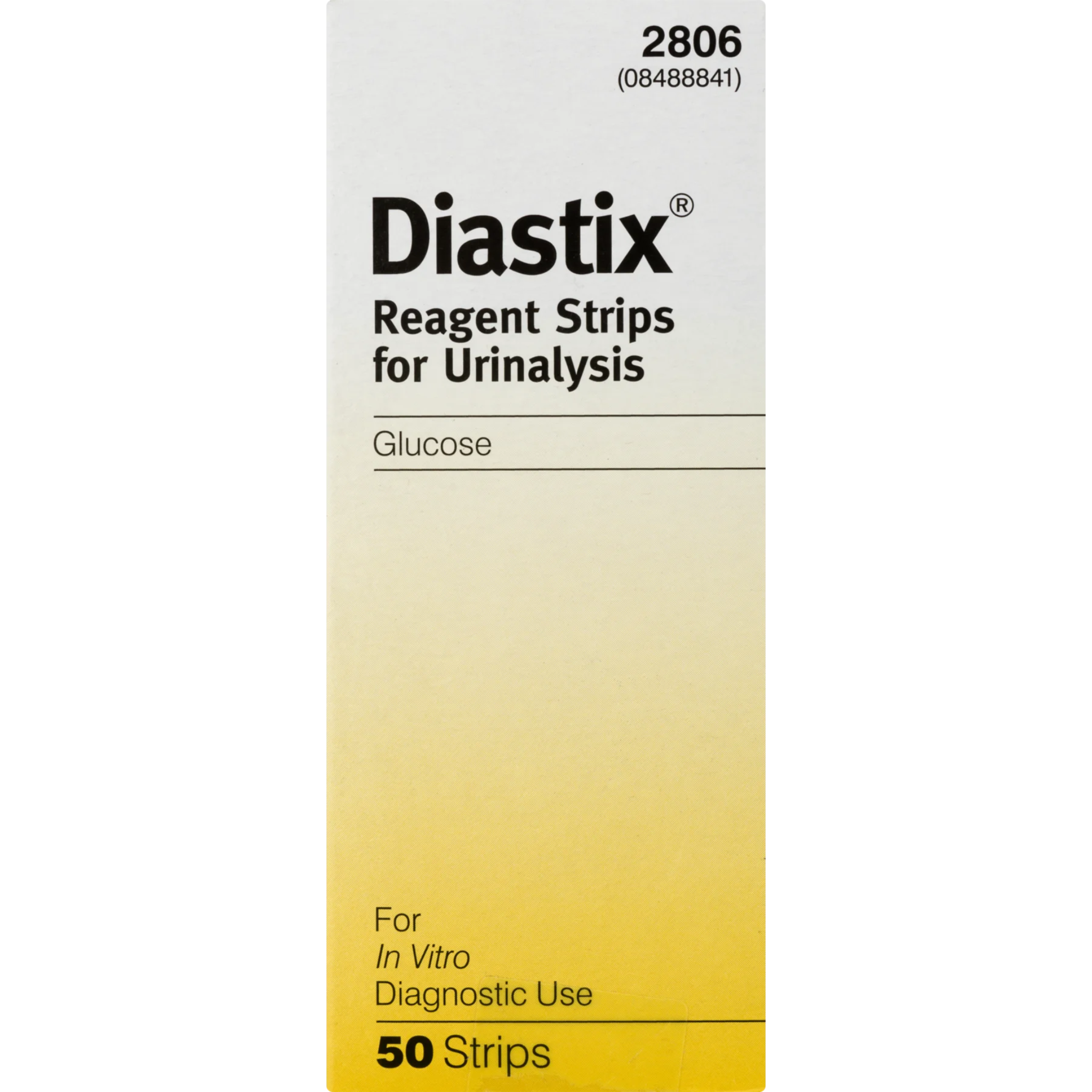 Diastix Reagent Strips for Urinalysis, Glucose, 50 ct