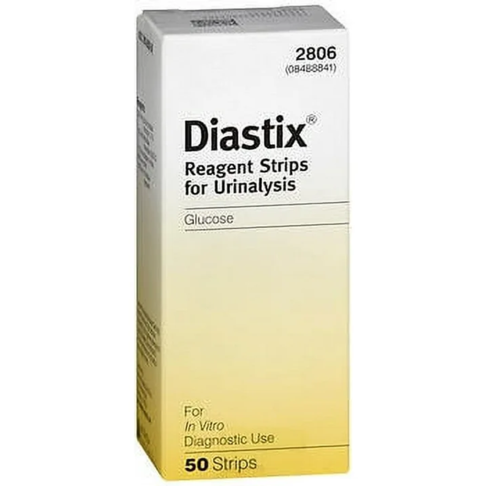 Diastix Reagent Strips for Urinalysis, Glucose, 50 ct