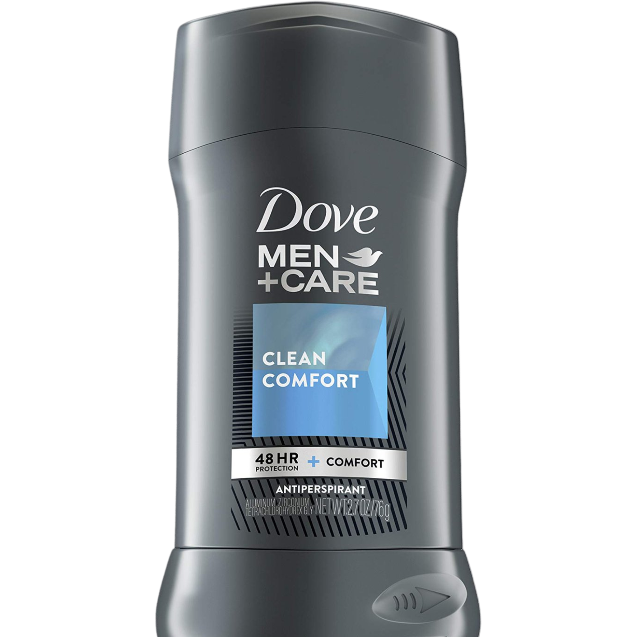 Dove Men+Care Antiperspirant Deodorant 48-Hour Sweat And Odor Protection Clean Comfort Antiperspirant For Men Formulated With Vitamin E And Triple Action Moisturizer 2.7 Oz