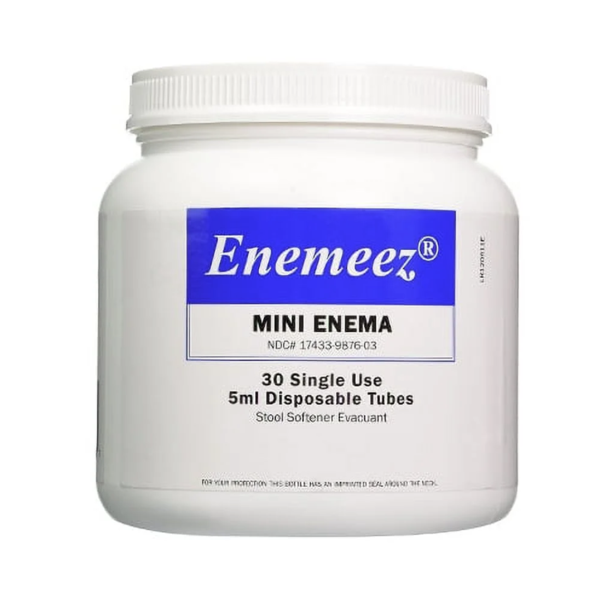 Enemeez Mini Enema Disposable Tubes (Replacement For Therevac) - 30 Ea