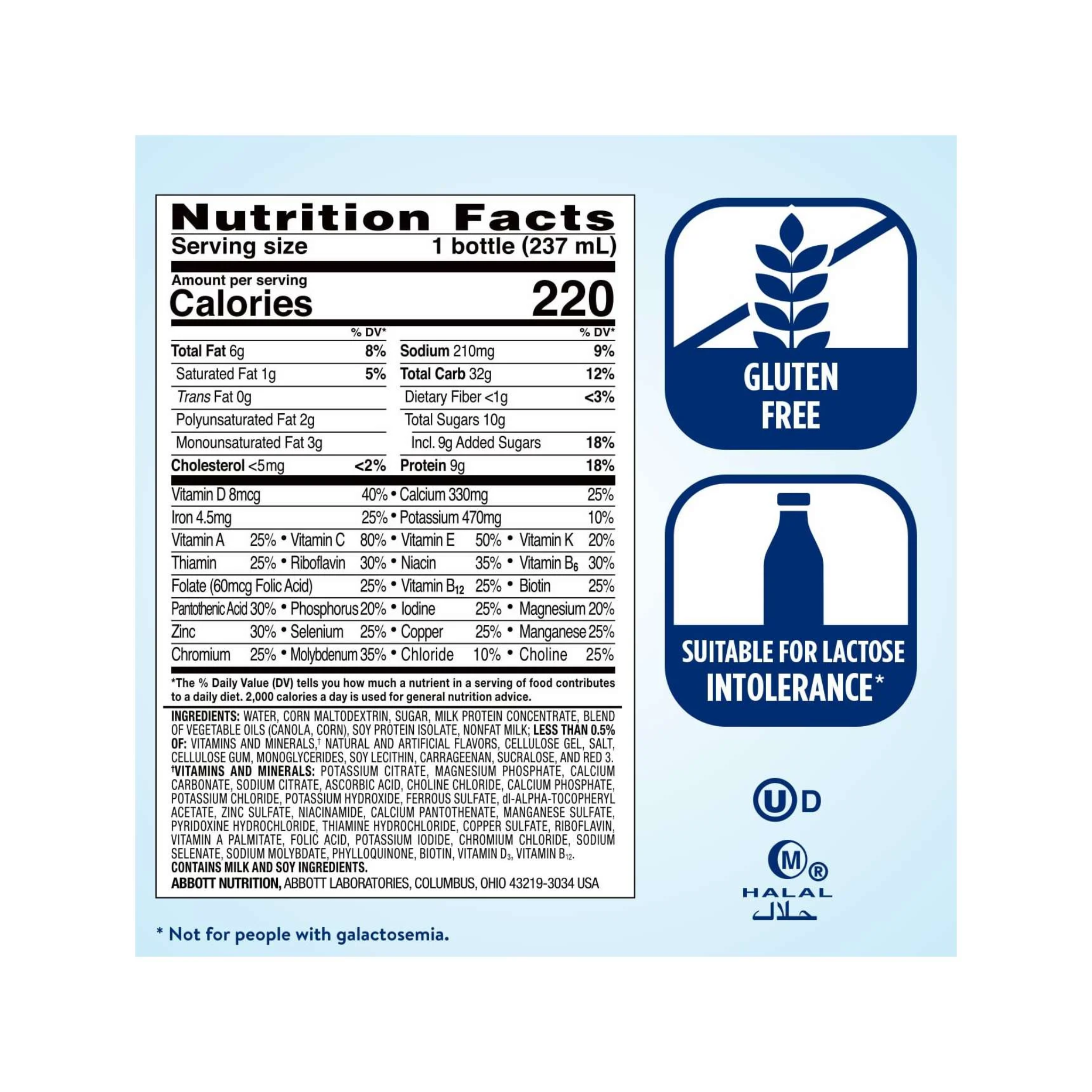 Ensure, Original Meal Replacement Nutrition Shake, Strawberry, Ready to Drink, 8 fl oz, 24 Pack