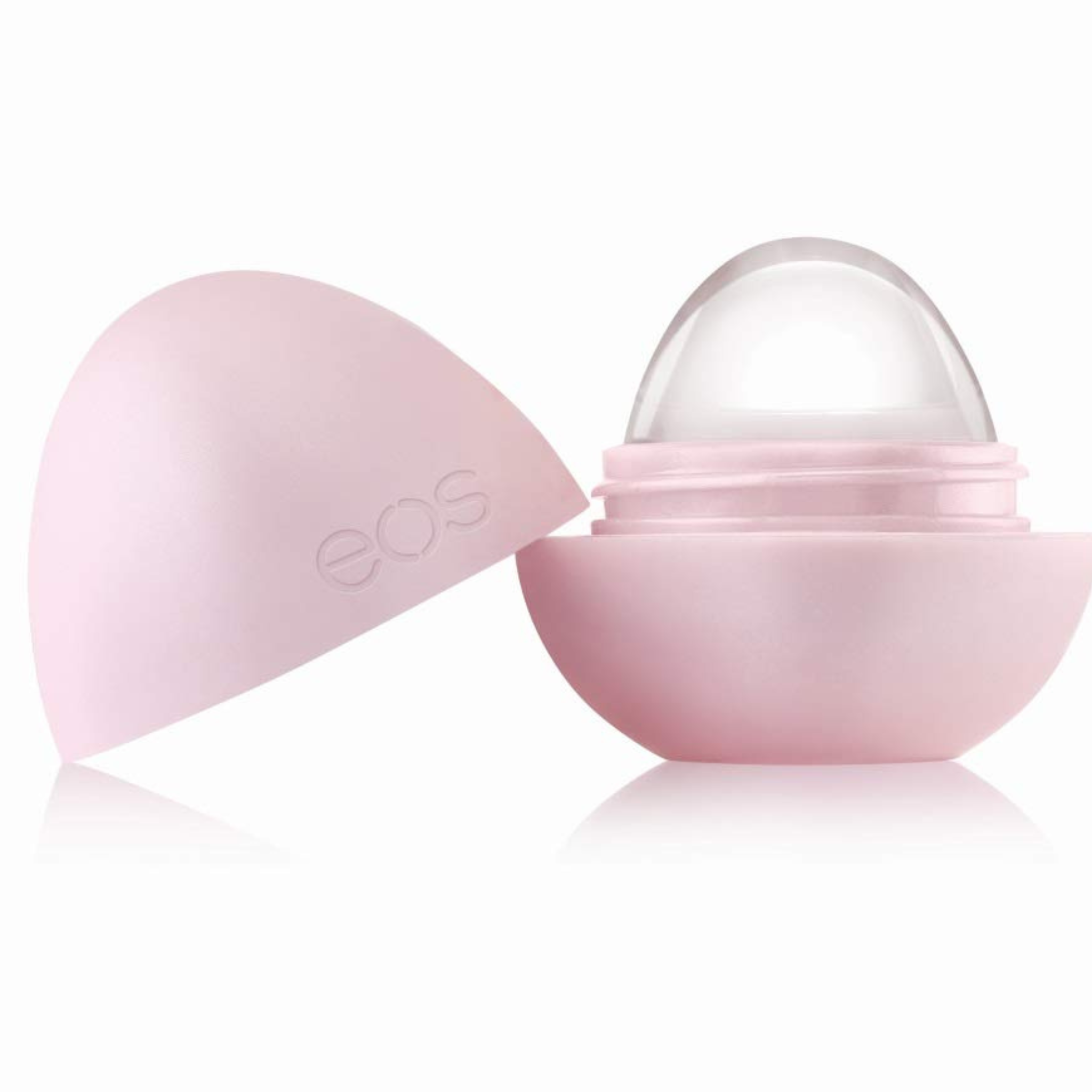 Eos Crystal Lip Balm Sphere - Hibiscus Peach, 100% Wax-Free, 0.25 oz