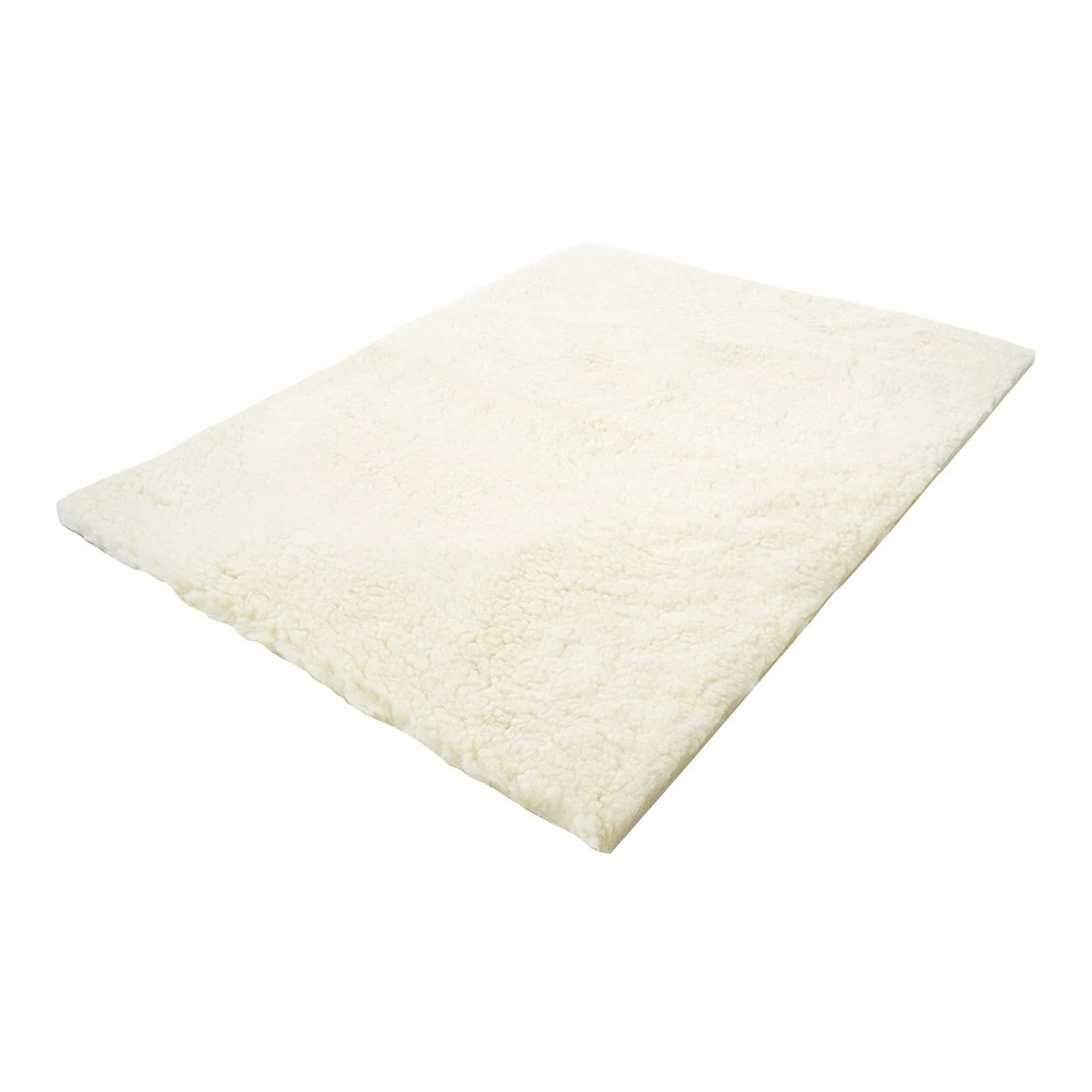 Essential Medical Supply, Sheepette Synthetic Lambskin Bed Pad, Soft & Comfortable Pressure Relief, 24" x 30", Beige