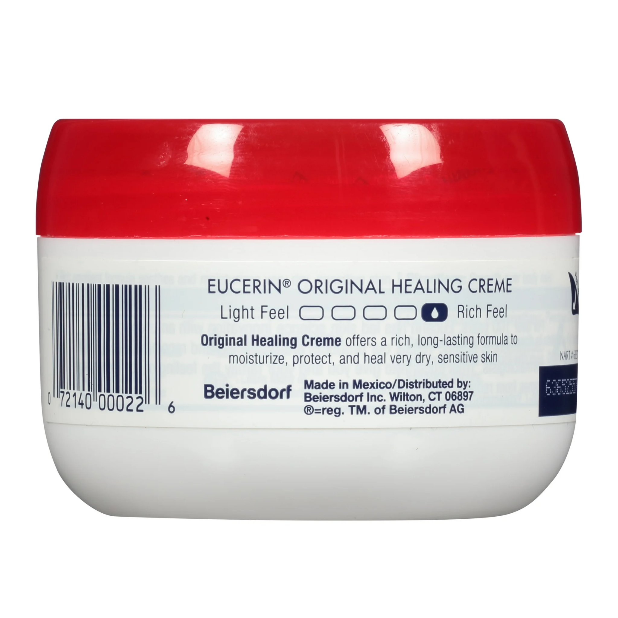 Eucerin, Original Healing Cream, Body Cream for Lasting Hydration and Dry Skin Relief, 4 oz Jar - Pharmaful
