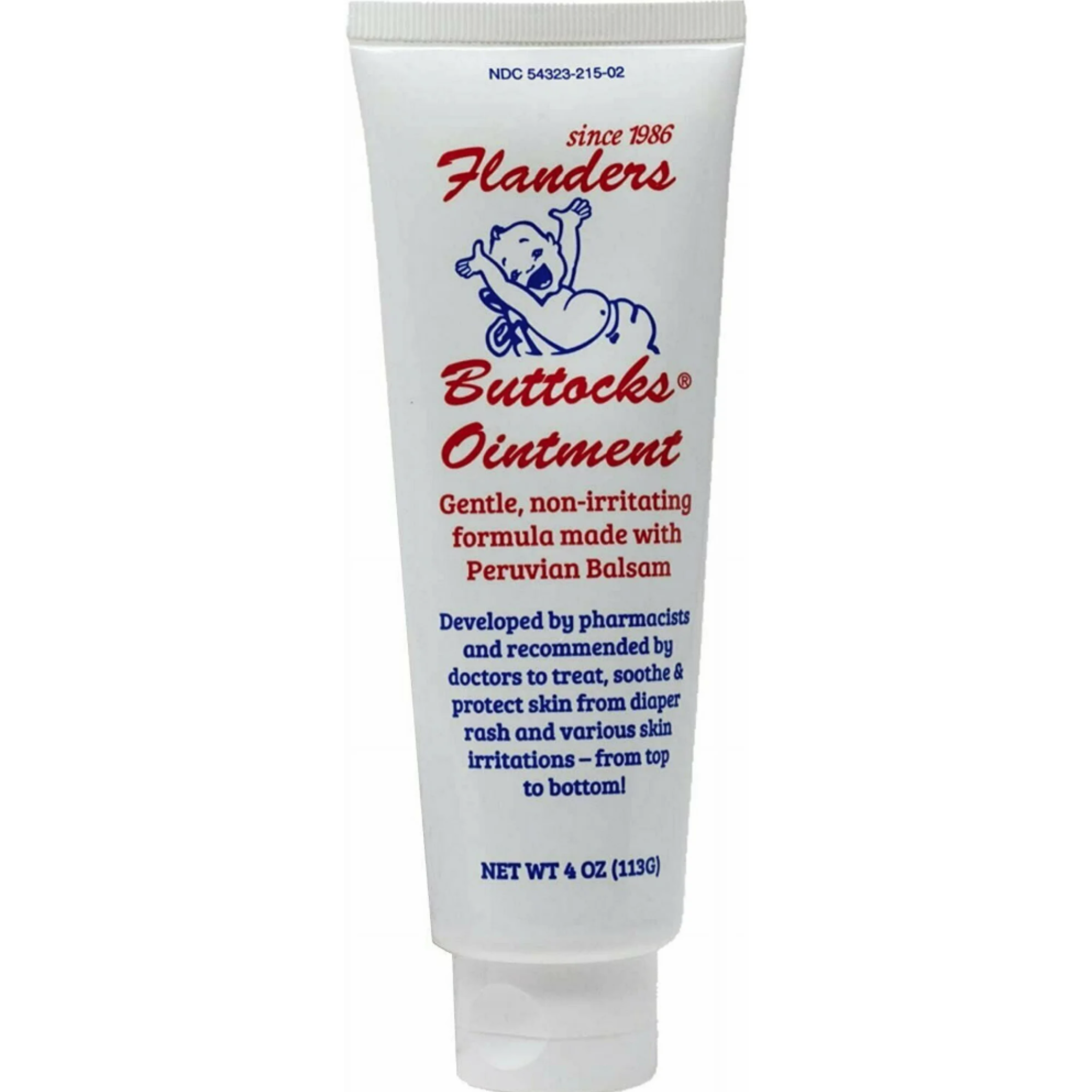Flanders Buttocks Diaper Rash Ointment - 4 oz