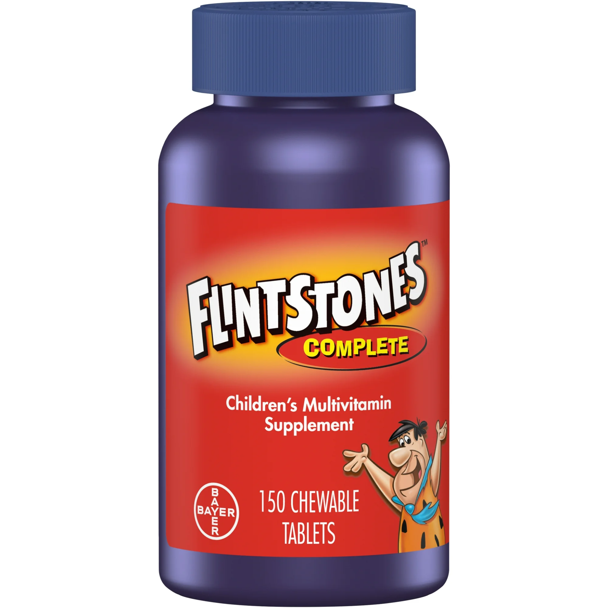 Flintstones, Complete Children's Chewable Vitamins, Essential Nutrients for Kids, 150 Count