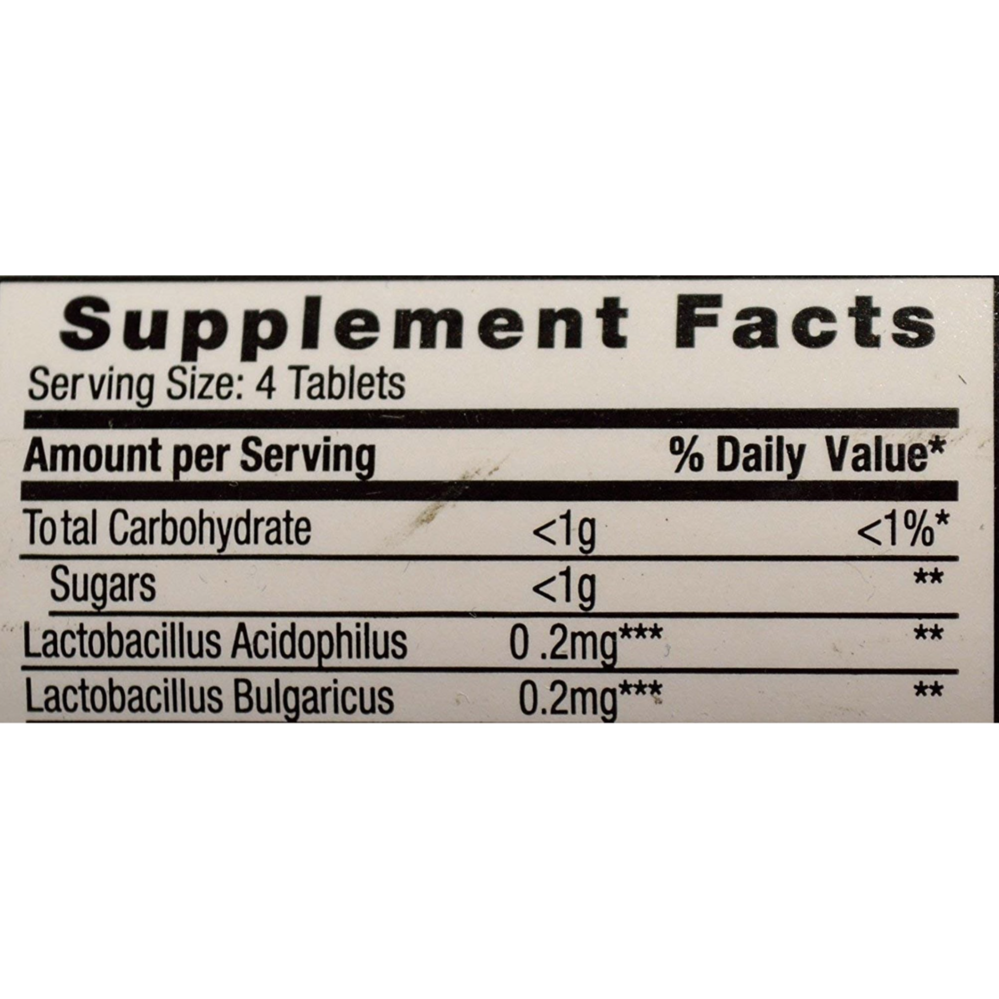 Floranex Dietary Supplement Tablets,50 ct