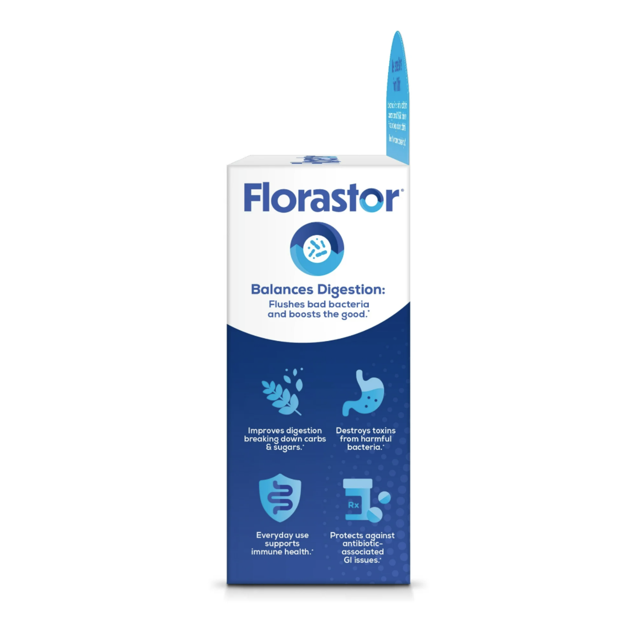 Florastor Unisex Daily Probiotic Supplement, Saccharomyces Boulardii, 20 Count