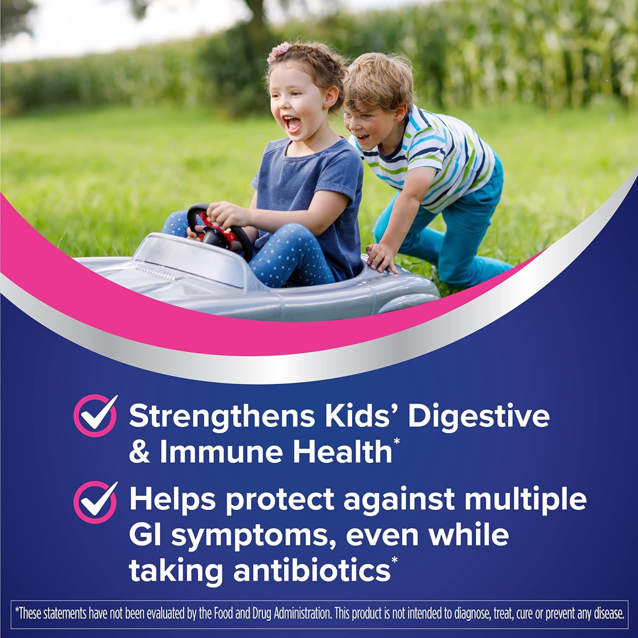 Florastor, Kids' Digestive Probiotic Powder, Easy-to-Mix Formula with Saccharomyces boulardii for Daily Gut Support, 20 Count