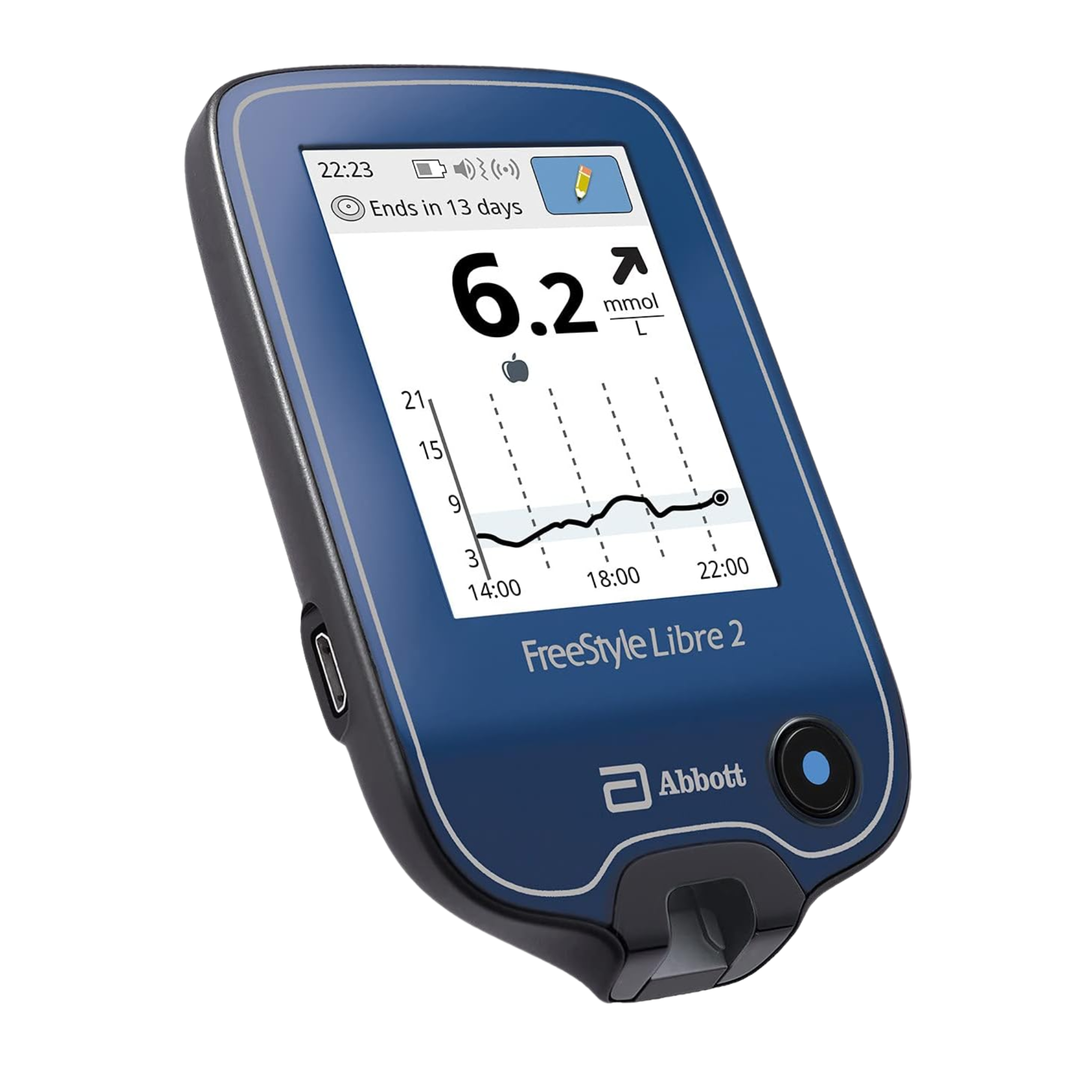 FreeStyle Libre 2, Glucose Meter Reader, Continuous Monitoring for Blood Sugar Levels