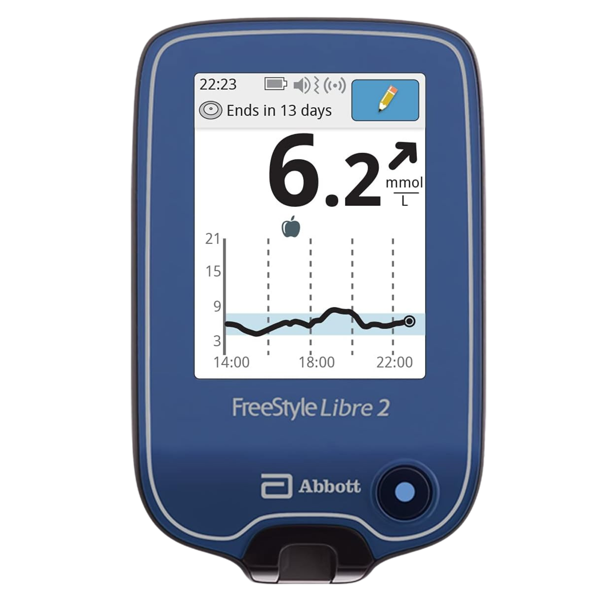 FreeStyle Libre 2, Glucose Meter Reader, Continuous Monitoring for Blood Sugar Levels